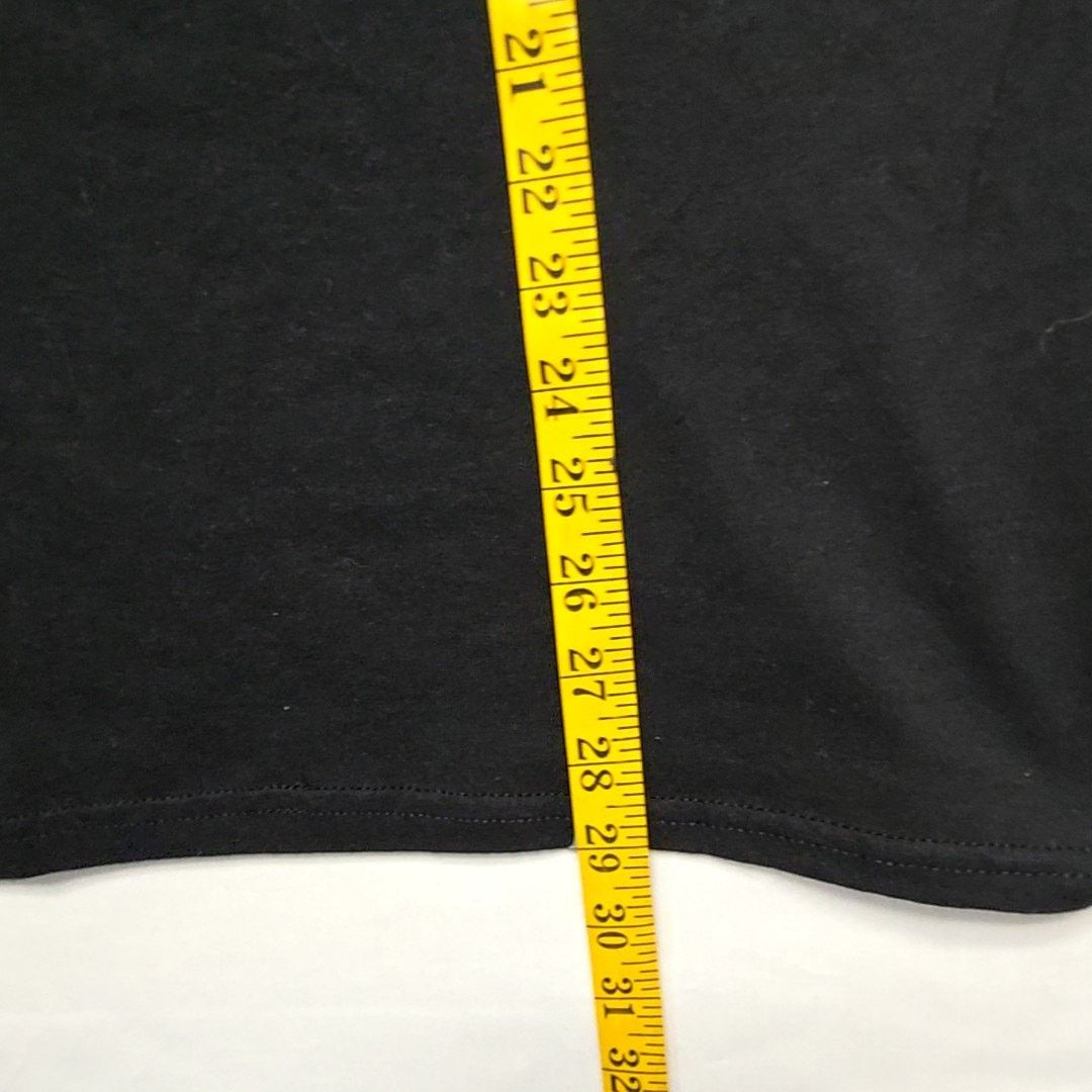 Gildan Y2K Funny Edgy Shirt Stop Following Me Graphic Black L Shirt Size US L / EU 52-54 / 3 - 7 Thumbnail