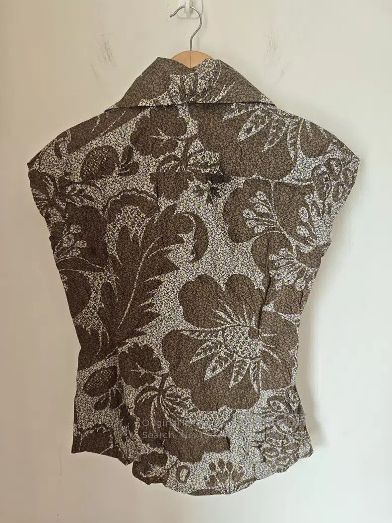 Vivienne Westwood Vivienne Westwood Floral Sleeveless Top Size XS / US 0-2 / IT 36-38 - 2 Thumbnail