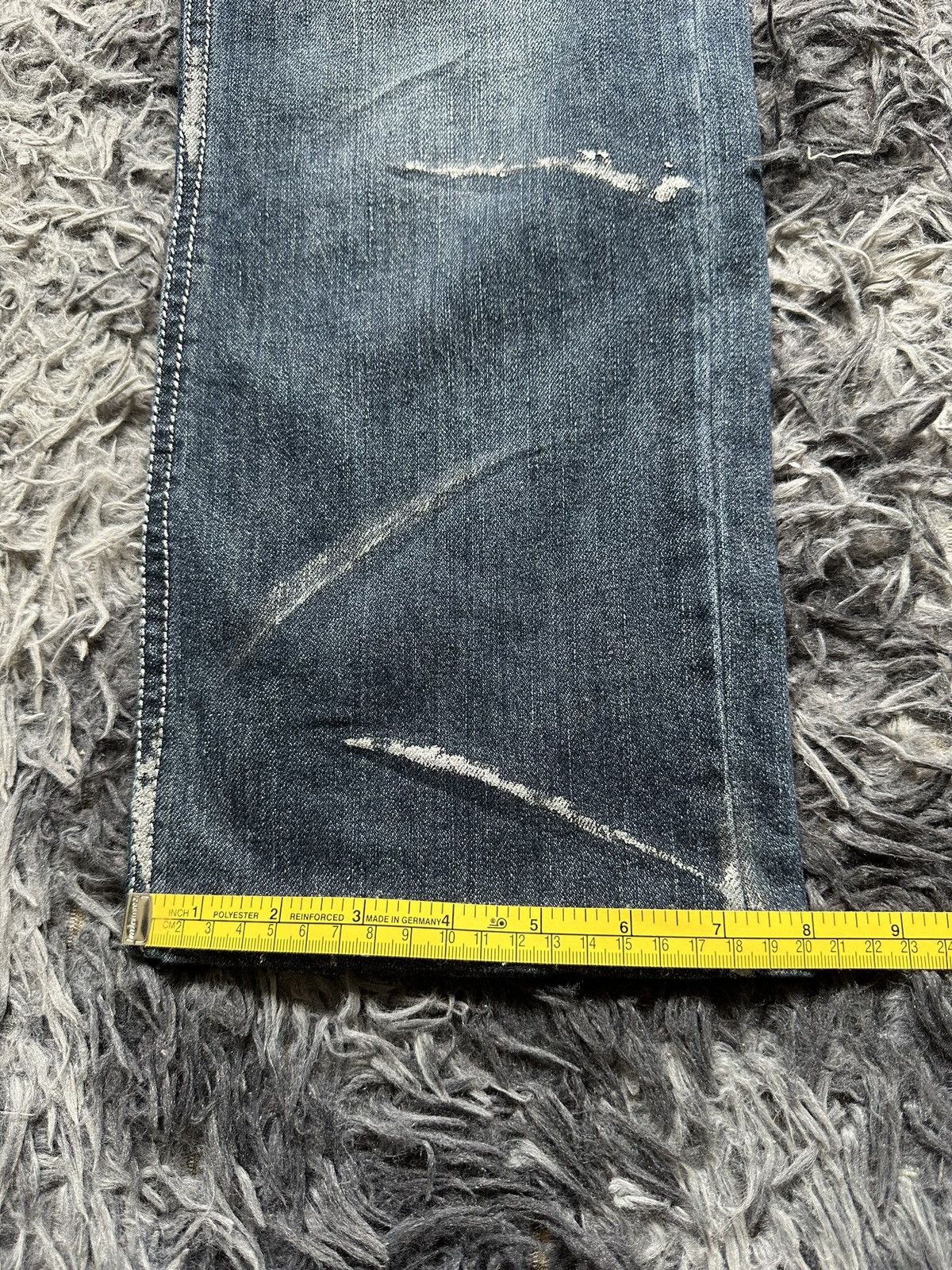 LOWBOX 00's - LOWBOX J-rock studded pocket jeans Size US 33 - 25 Thumbnail
