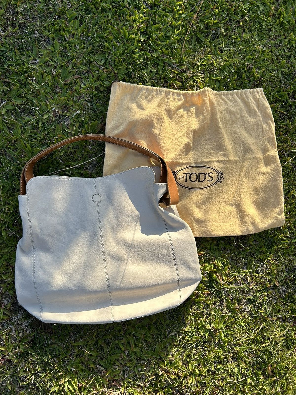 Tod's Tods Classic Shoulder Cream Bag Size ONE SIZE - 2 Thumbnail