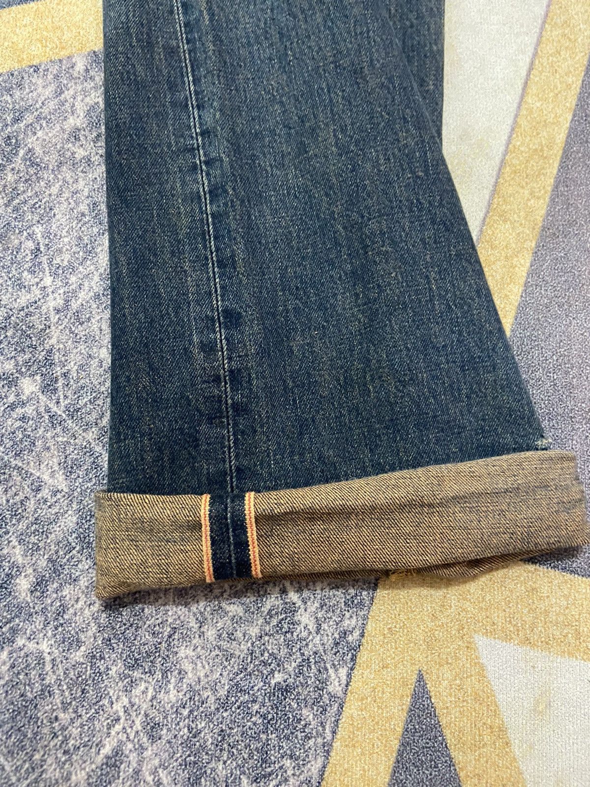 Edwin × Vintage VINTAGE EDWIN DENIM 505 SELVAGE Size US 30 / EU 46 - 16 Thumbnail
