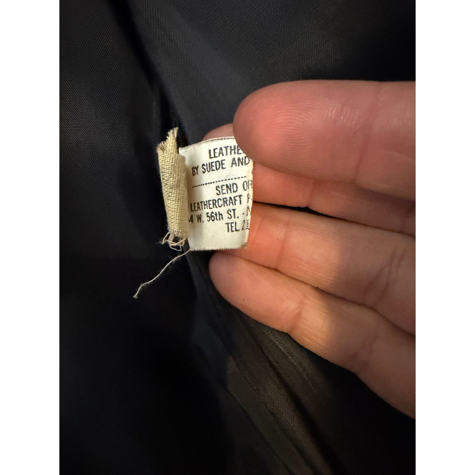 Vintage Vintage Black Leather Flight Jacket Size US M / EU 48-50 / 2 - 7 Thumbnail