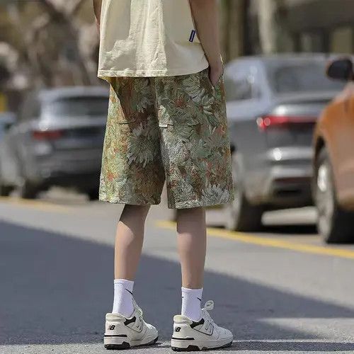 Japanese Brand Mitsui x Hanai Colorful Daisy Niche High Street Shorts Size US 32 / EU 48 - 6 Thumbnail