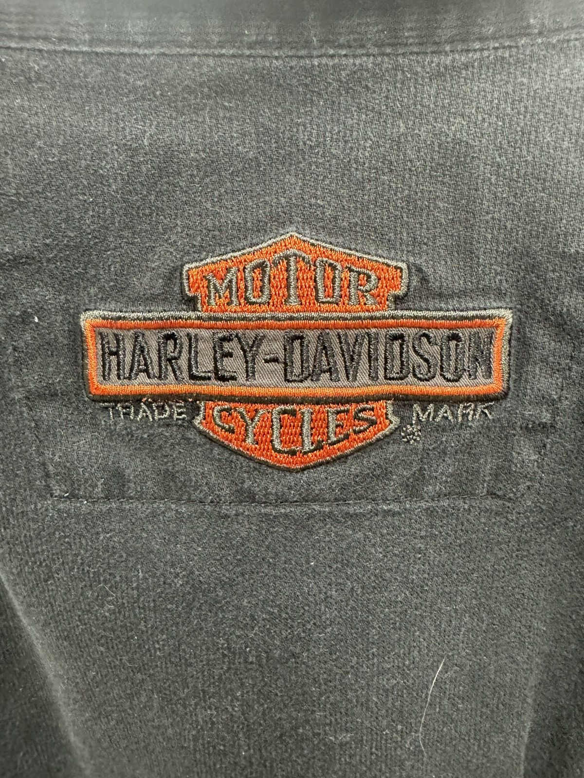 Harley Davidson × Vintage Vintage Harley Davidson Button Up Size US XL / EU 56 / 4 - 3 Thumbnail