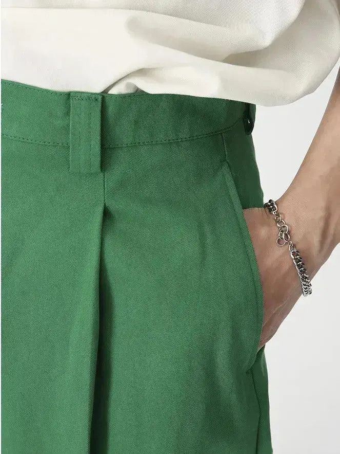 Japanese Brand Trendy Color Straight Wide Leg Casual Pant Size US 32 / EU 48 - 6 Thumbnail