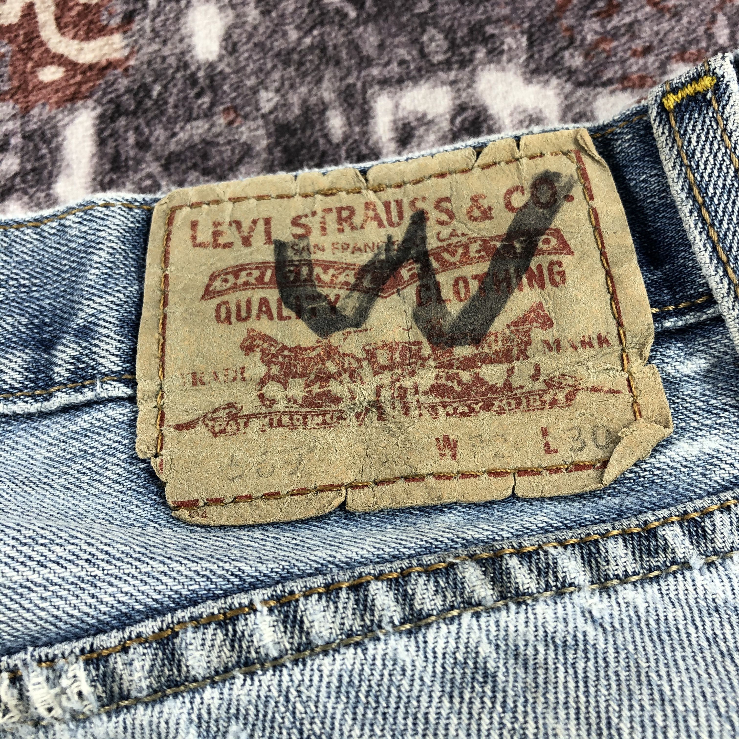 Levi's × Vintage Vintage Light Wash Levis Jeans-JM2546 Size US 33 - 6 Thumbnail