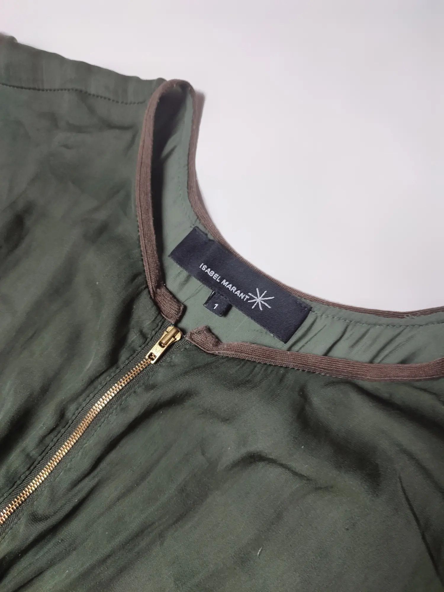 Isabel Marant × Isabel Marant Etoile Isabel marant tank top zipper shirt Size S / US 4 / IT 40 - 4 Thumbnail