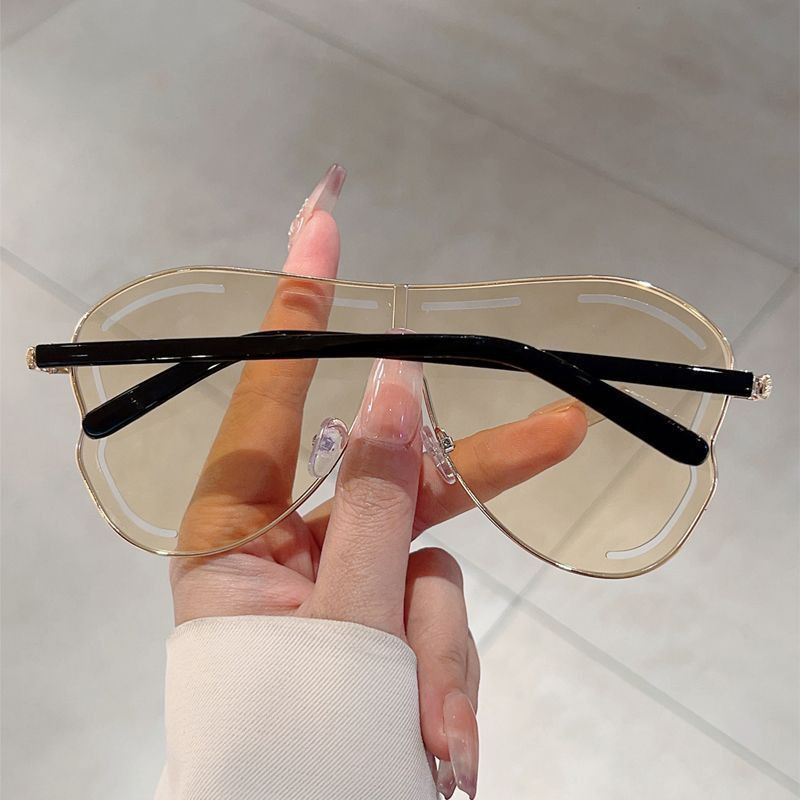 VIBE Crazy Street ins style custom avant-garde sunglasses Size ONE SIZE - 5 Thumbnail