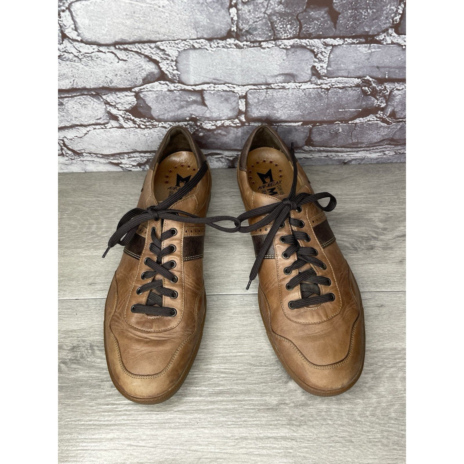 Mephisto Mephisto Chestnut Brown Leather Steve Urban Sneaker Shoes Me Size US 10.5 / EU 43-44 - 15 Thumbnail