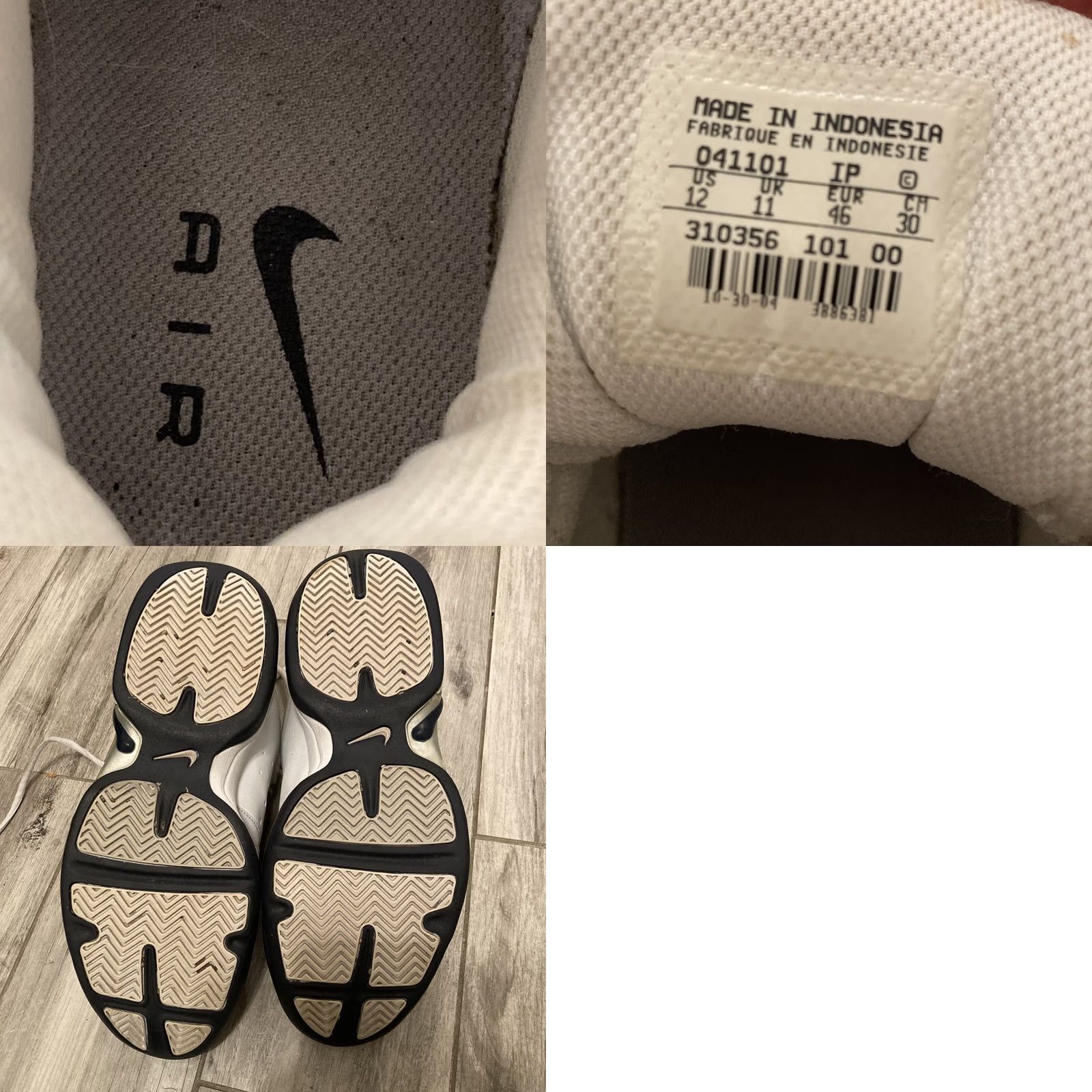Nike VINTAGE Nike Air DRC2 Sneakers White Men 12 46 2004 Dad Lawnmowers Size US 11 / EU 44 - 8 Thumbnail