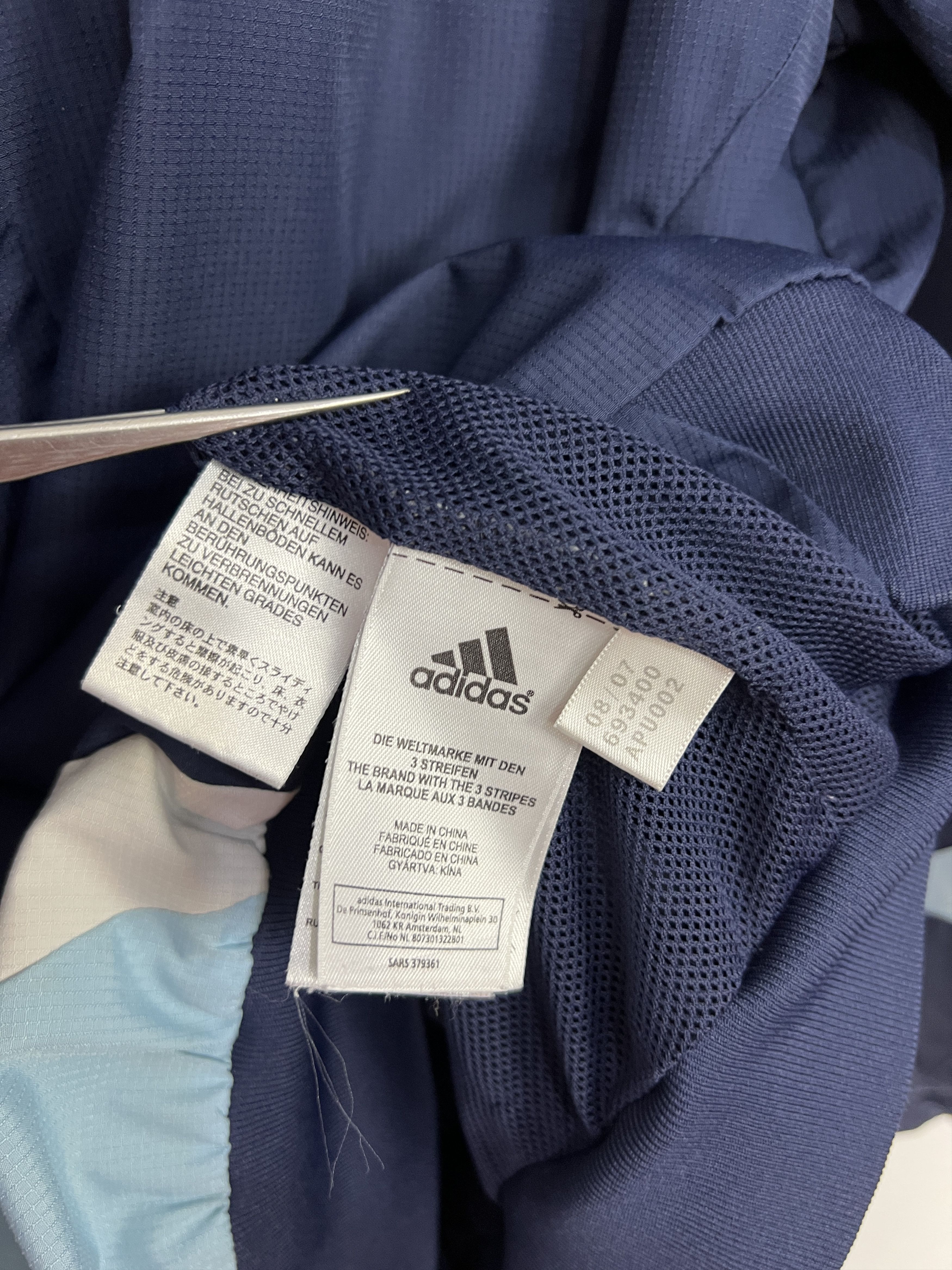 Adidas Vintage Real Madrid Football Jacket Soccer Hooded Track Top Size US M / EU 48-50 / 2 - 8 Thumbnail