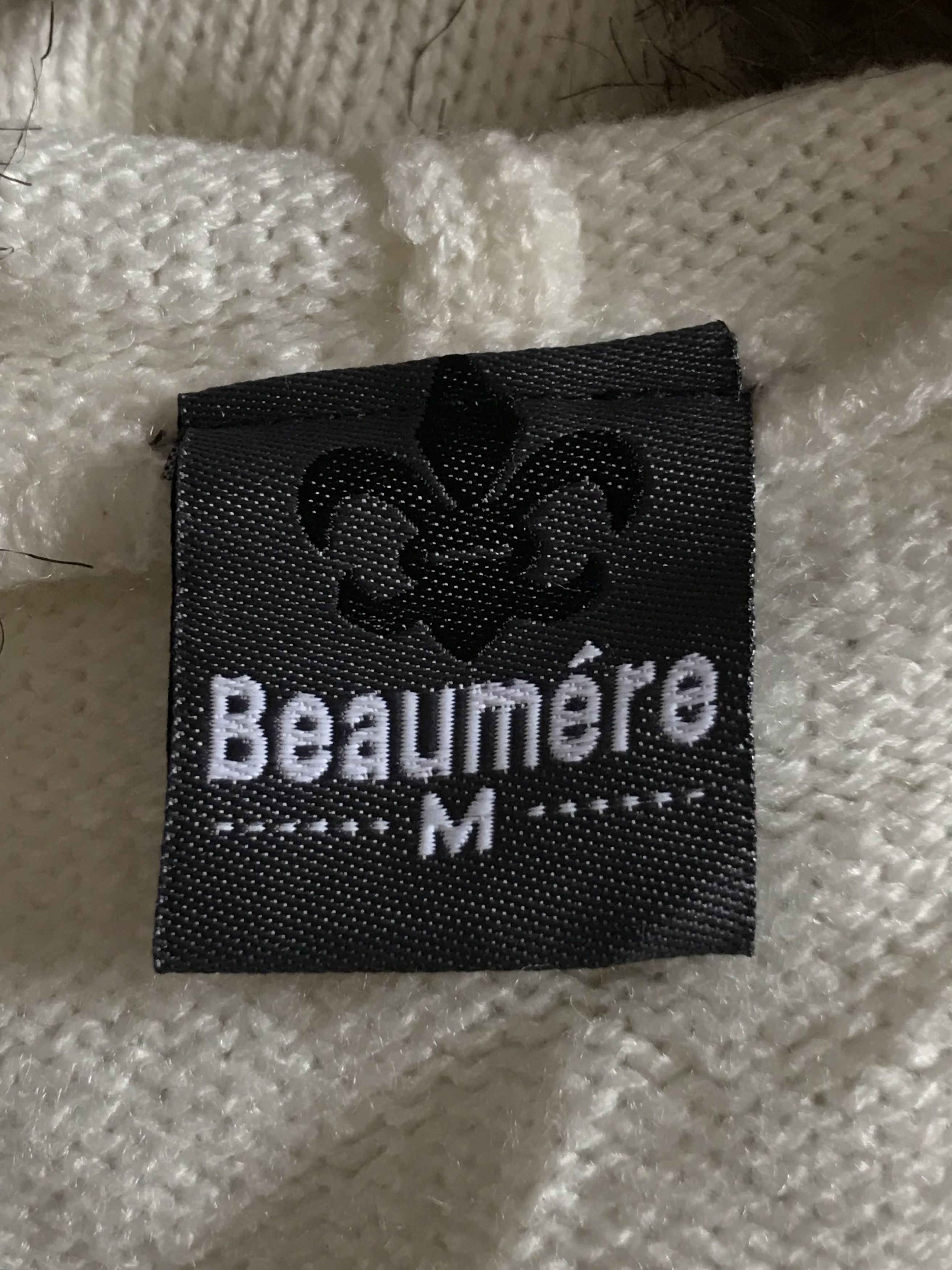 Le Grande Bleu (L.G.B.) Beaumere Japanese Fur Poem Knit Zip Hoodie Size US L / EU 52-54 / 3 - 11 Thumbnail