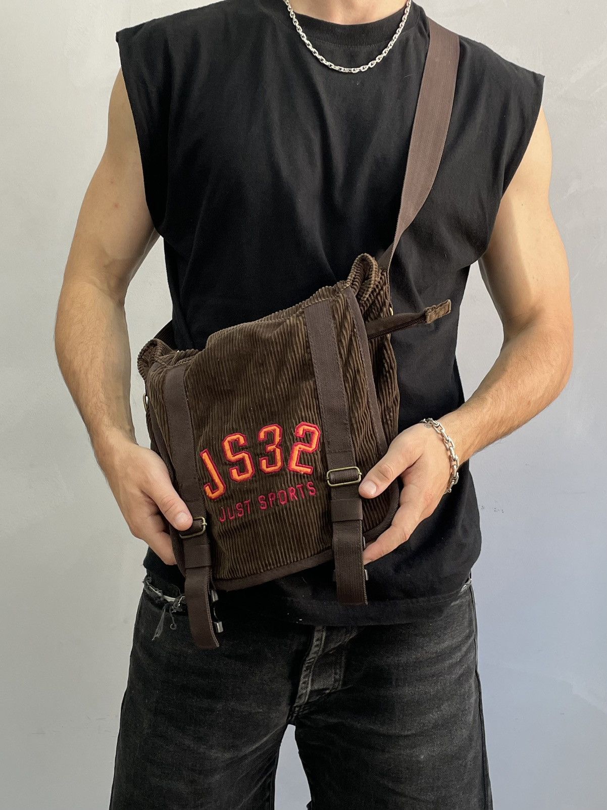 Diesel Rare velvet Messenger bag y2k diesel style 90s Size ONE SIZE - 5 Thumbnail
