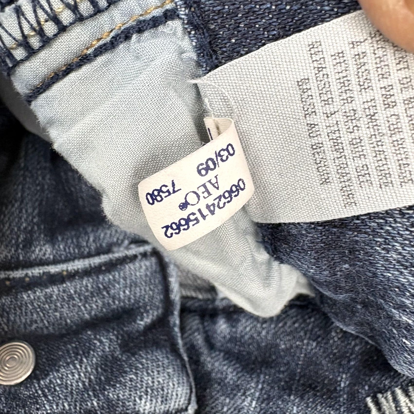 American Eagle Outfitters American Eagle Outfitters Jeans Womens 6 Low Rise Skinny Stretch 31x27 Denim Size 28" / US 6 / IT 42 - 6 Thumbnail
