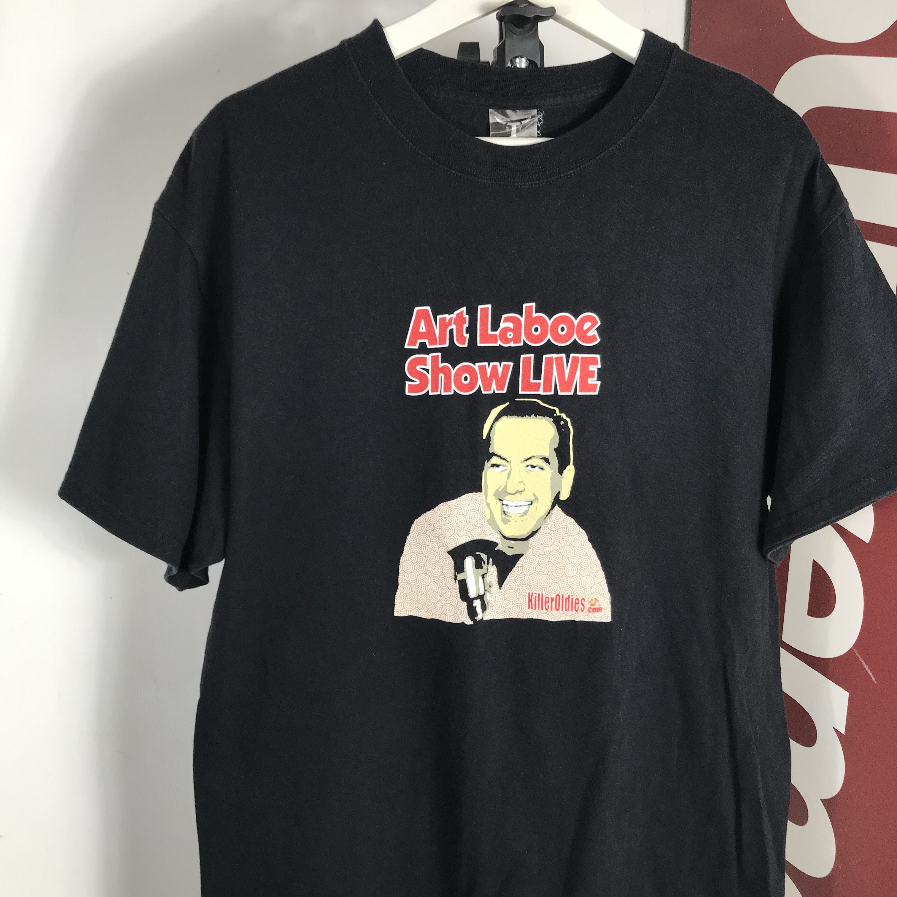 Vintage 90s the Art Laboe Oldies live killer Goodies Block Party Size US L / EU 52-54 / 3 - 3 Thumbnail