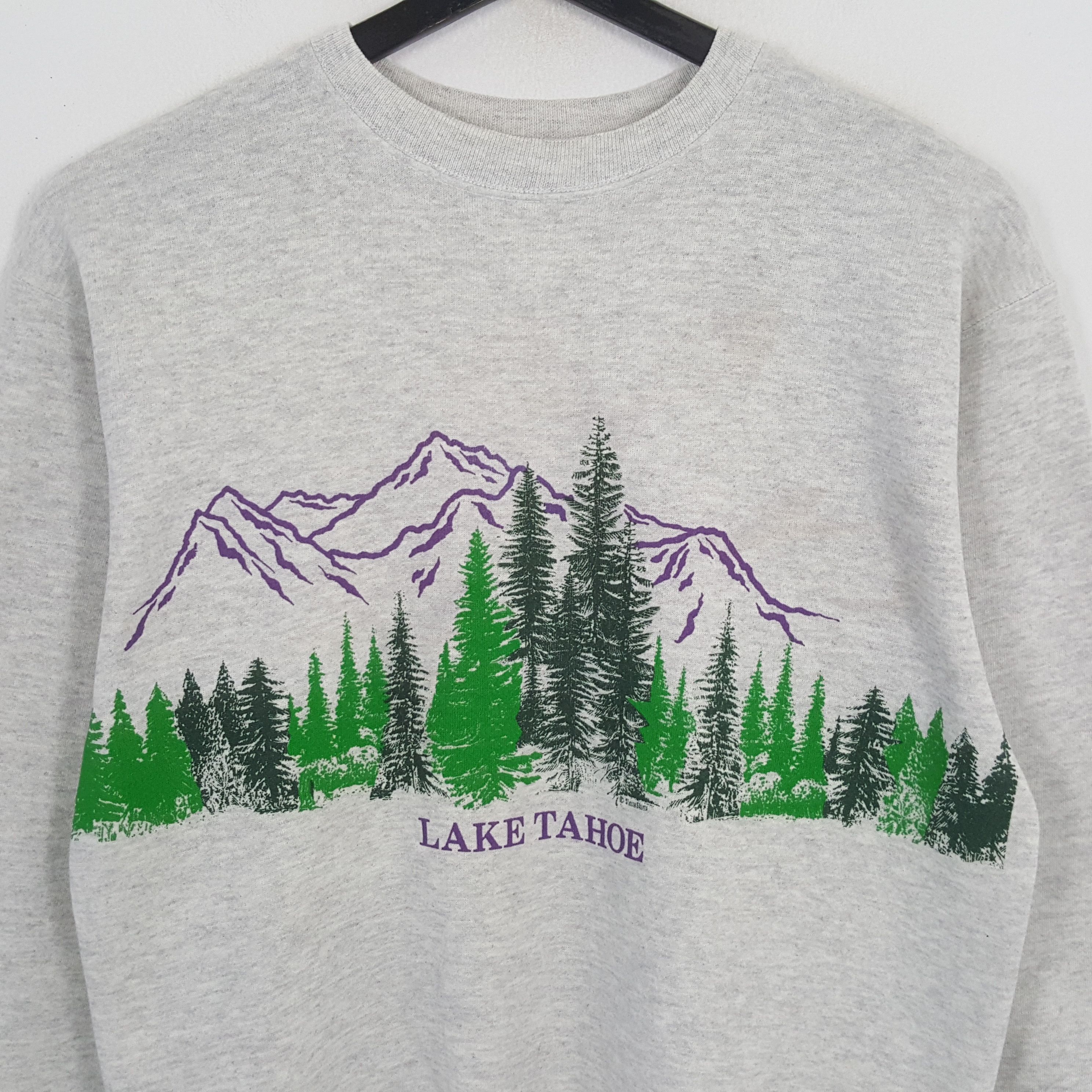 Vintage LAKE TAHOE Habitat Style Vintage Sweatshirt Size US L / EU 52-54 / 3 - 2 Thumbnail