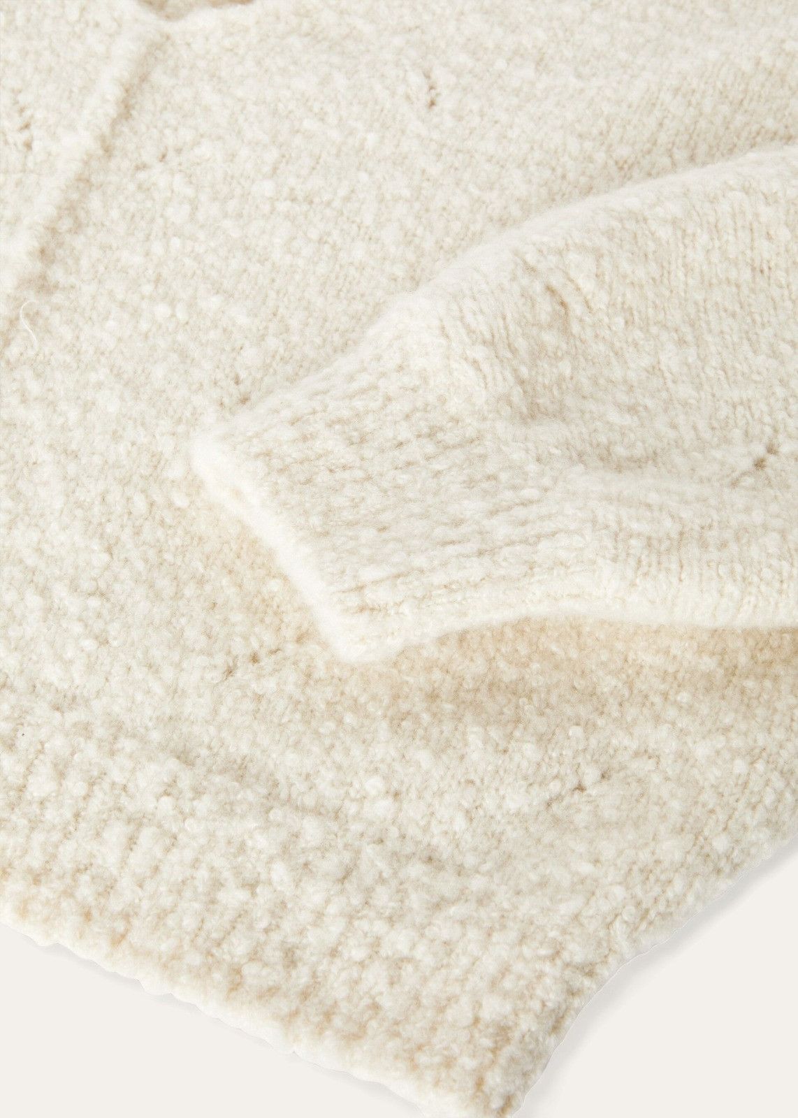 Loro Piana o1srvl11e1125 FAN1844 Cocooning V-Neck Cardigan in White Size L / US 10 / IT 46 - 5 Thumbnail