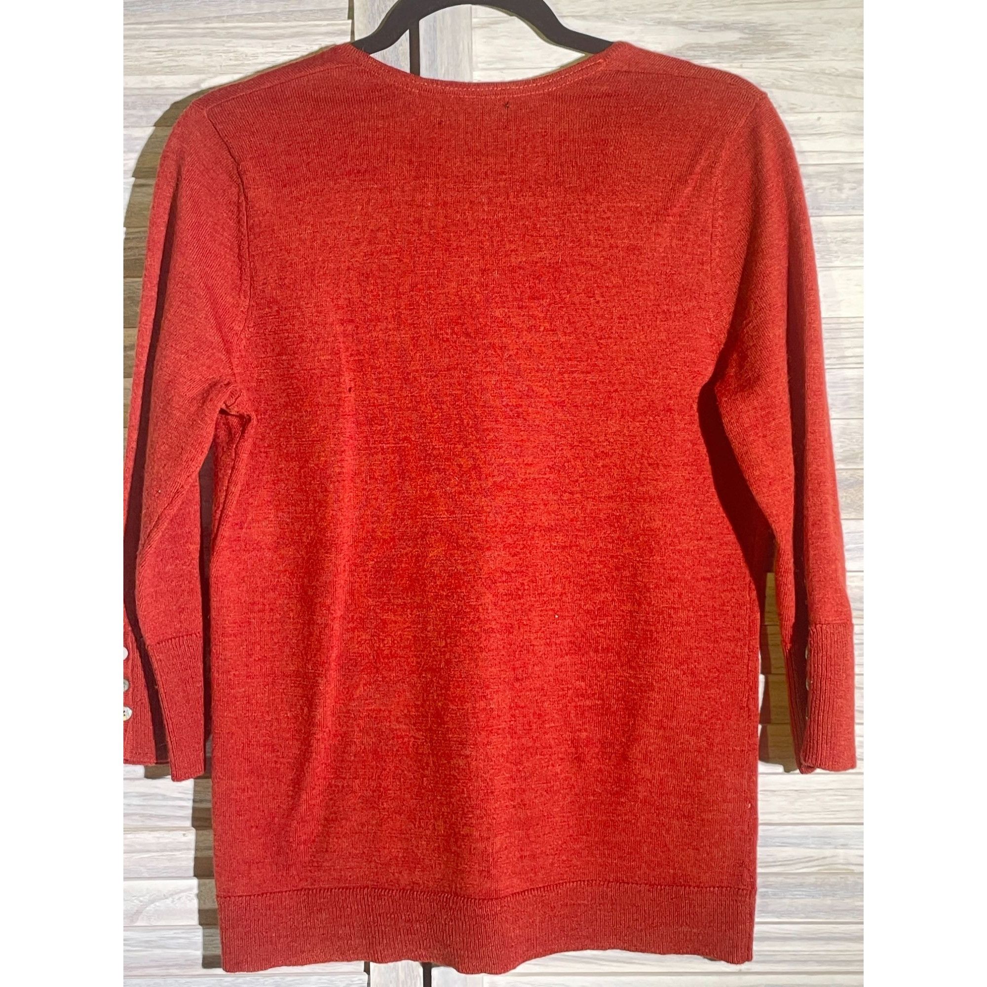 Other Carole Little Med Merino Wool Cardigan Size M / US 6-8 / IT 42-44 - 12 Thumbnail