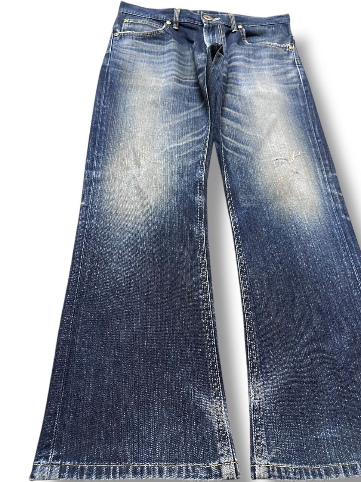Lee × Number (N)ine Vintage Lee Flare Bootcut Denim Size US 33 - 3 Thumbnail