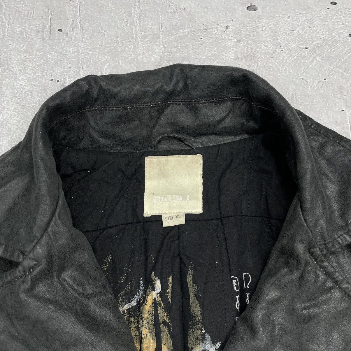 Diesel × Japanese Brand Vintage Diesel Women’s Avantgarde Jacket Japanese Style Size XL / US 12-14 / IT 48-50 - 12 Thumbnail