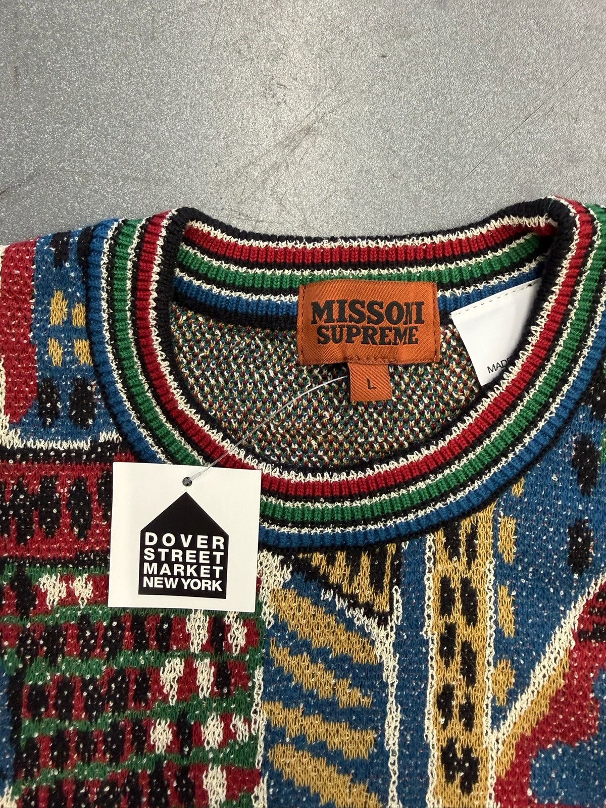 Missoni × Supreme FW21 Supreme Missoni Sweater Size US L / EU 52-54 / 3 - 5 Thumbnail