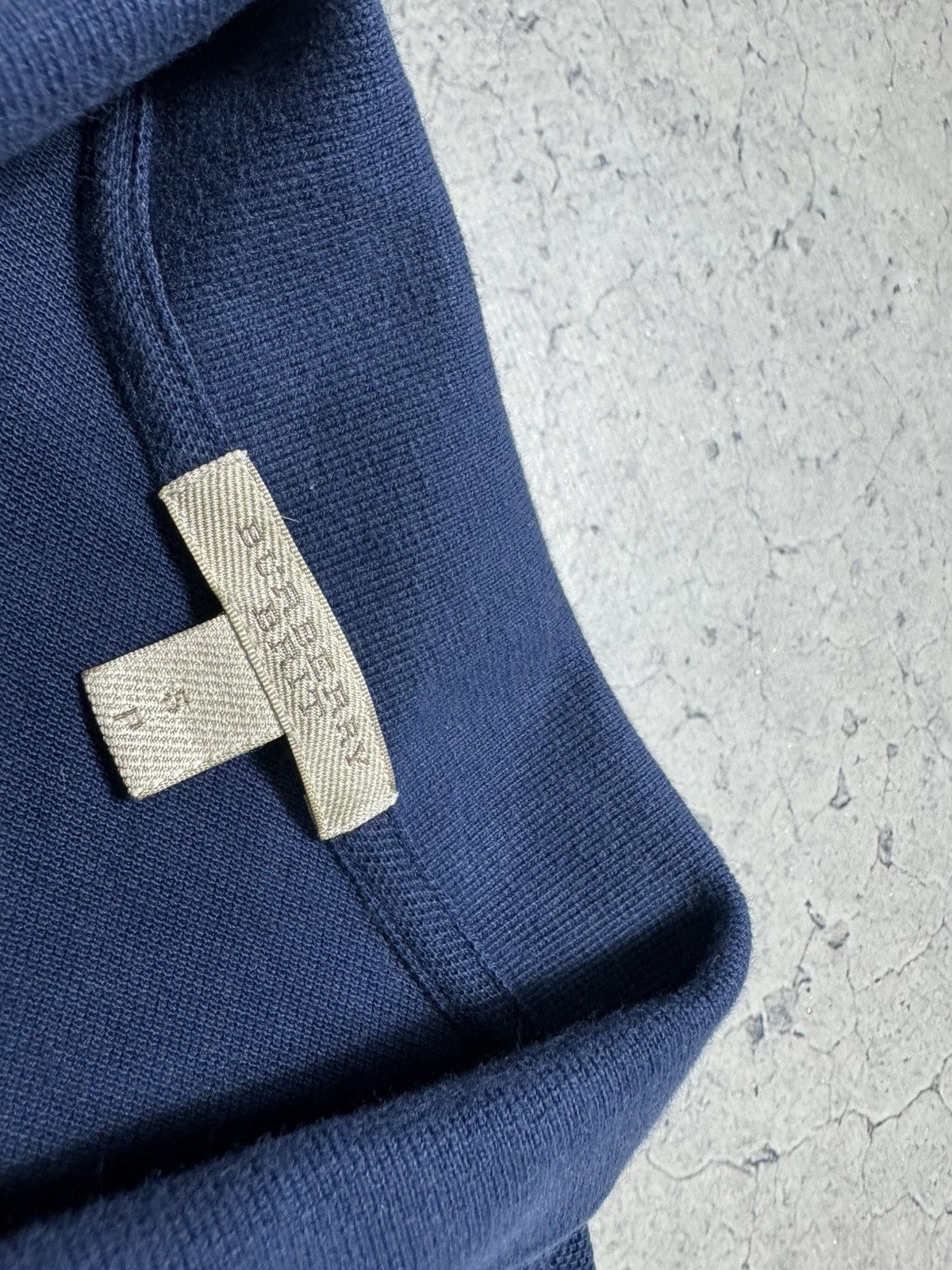 Burberry Burberry Brit Luxury Polo Shirt Size S Blue Casual Size US S / EU 44-46 / 1 - 6 Thumbnail