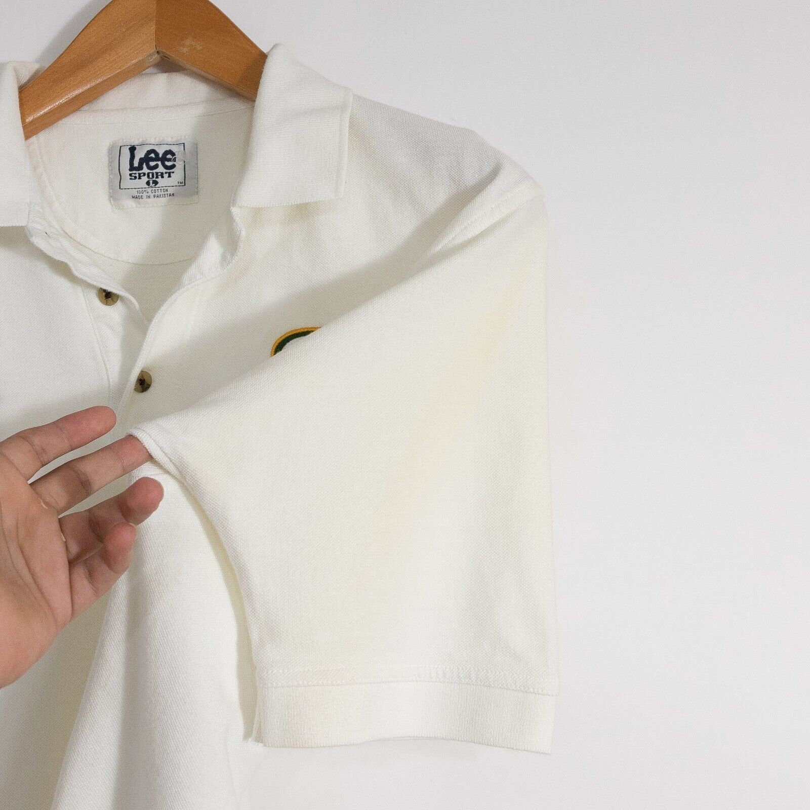 Vintage Vintage Green Bay Packers Polo Shirt Large - Distressed Size US L / EU 52-54 / 3 - 4 Thumbnail