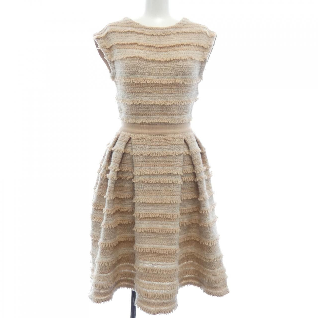 Dior Dior Christian Dior Dress Cashmere Blend Dress Others Dresses 2A24625AM505 DUTY FREE for USA Size ONE SIZE - 1 Thumbnail