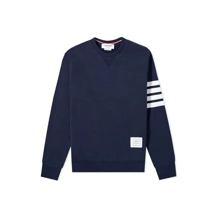 Thom Browne Classic Striped Navy Sweater