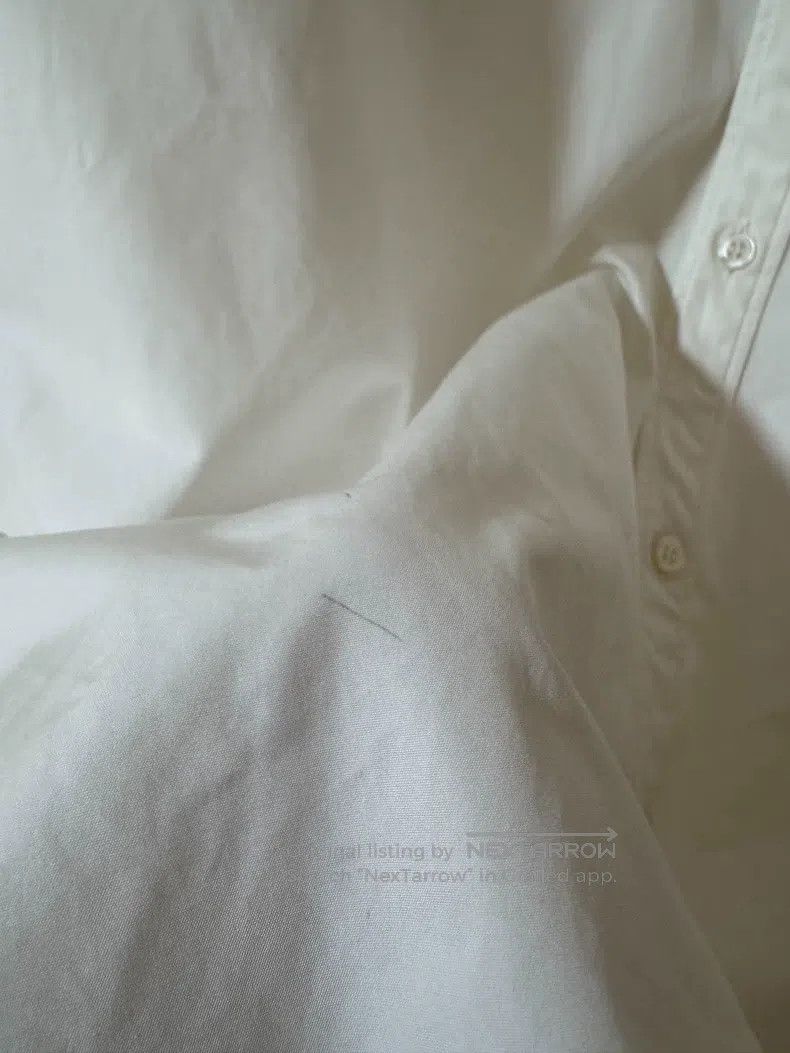 Balenciaga Balenciaga size 40 Splash-dyed white long-sleeve shirt jac Size US S / EU 44-46 / 1 - 6 Thumbnail
