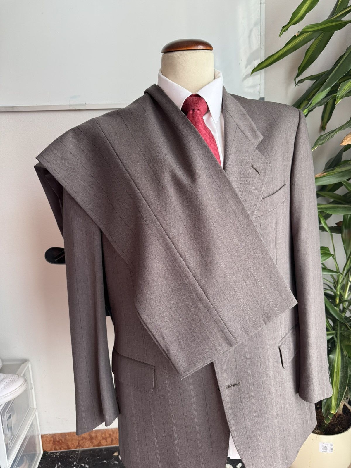 Dior Dior suit grey 52 Size 52R - 5 Thumbnail