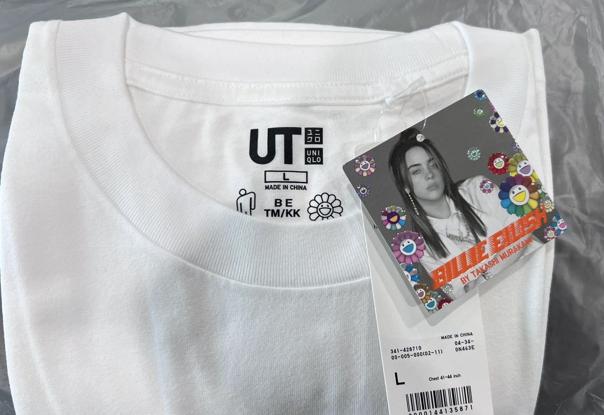 Billie Eilish × Takashi Murakami × Uniqlo Uniqlo/ Billie Eilish by Takashi Murakami Flower Skulls Tee Size US L / EU 52-54 / 3 - 2 Thumbnail