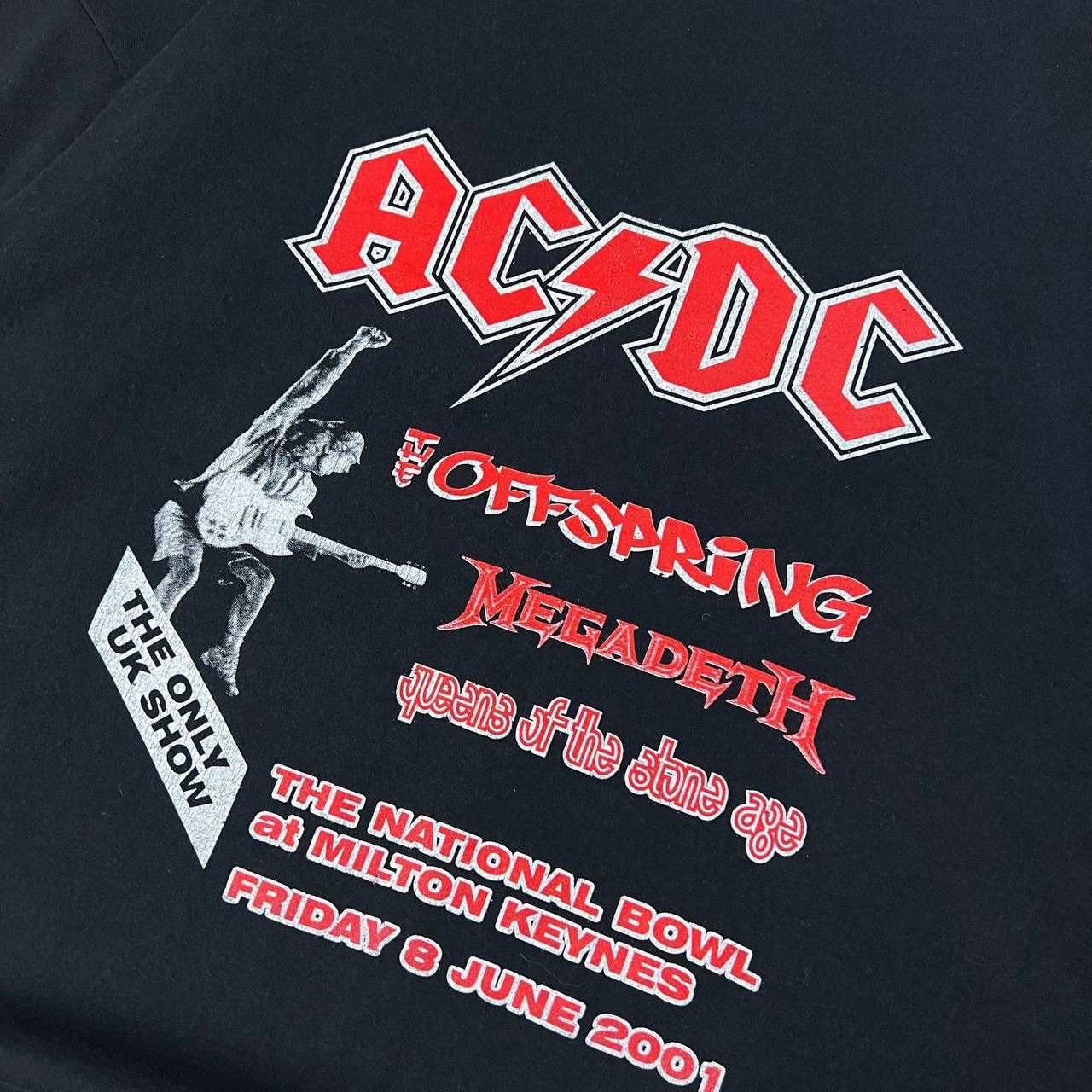 AC/DC AC/DC Vintage 90s Two-Sides Big Logo Rock Band T-Shirt 1TS35 Size US XL / EU 56 / 4 - 4 Thumbnail