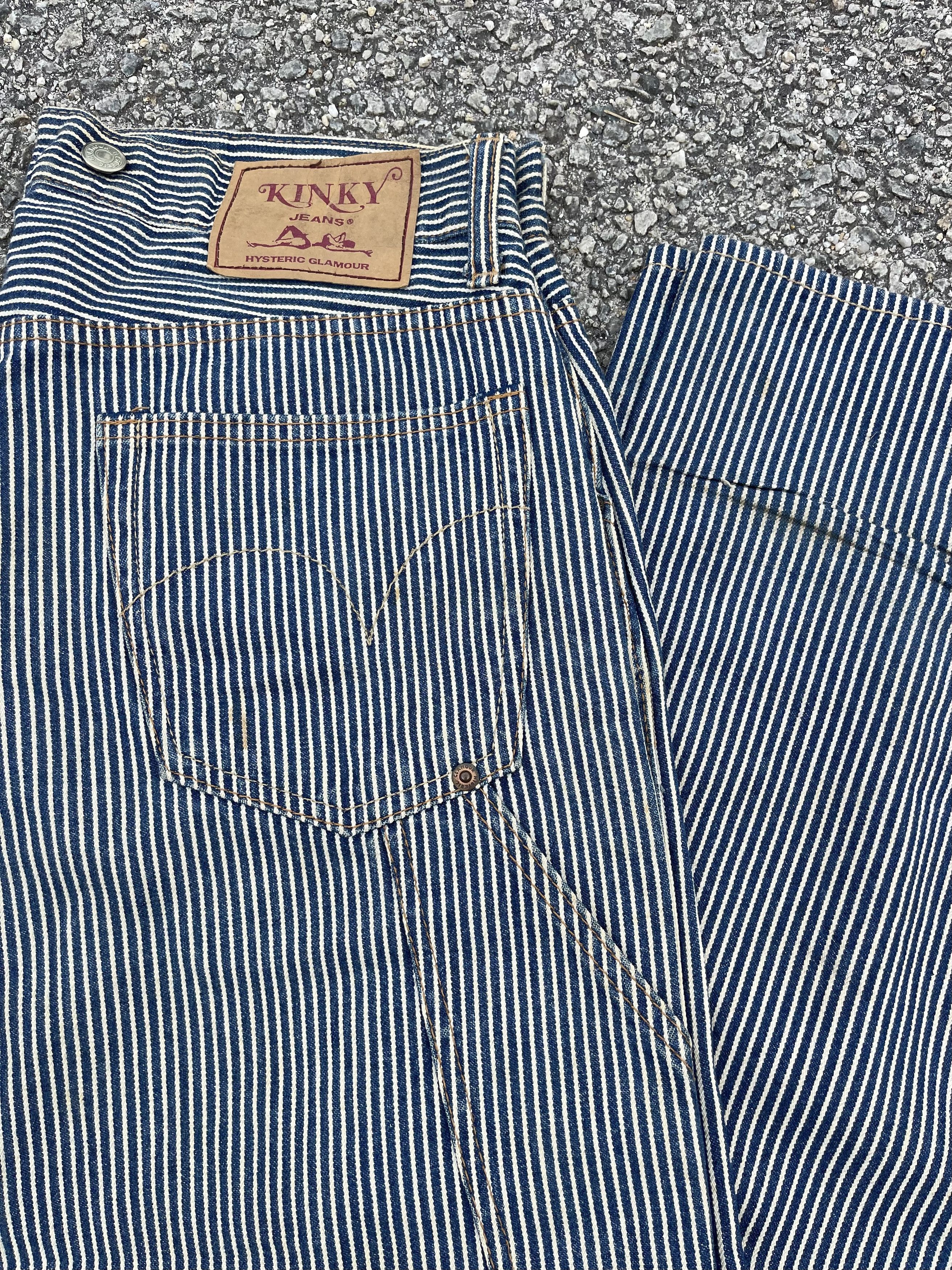 Hysteric Glamour × Vintage Vtg Hysteric Glamour Hickory Workwear Trouser Size US 33 - 1 Thumbnail