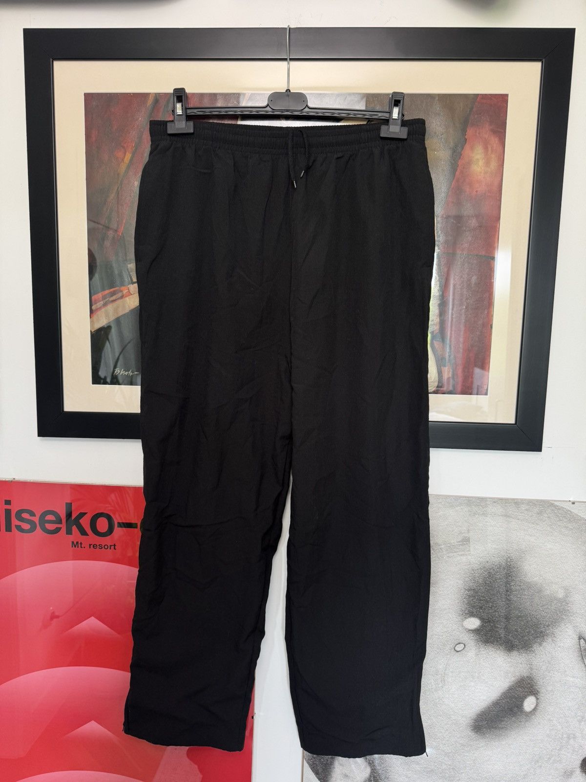 Thunderdome Vintage Australian 90s Track Pants Black Grail Gabber Wear Size US 33 - 1 Thumbnail