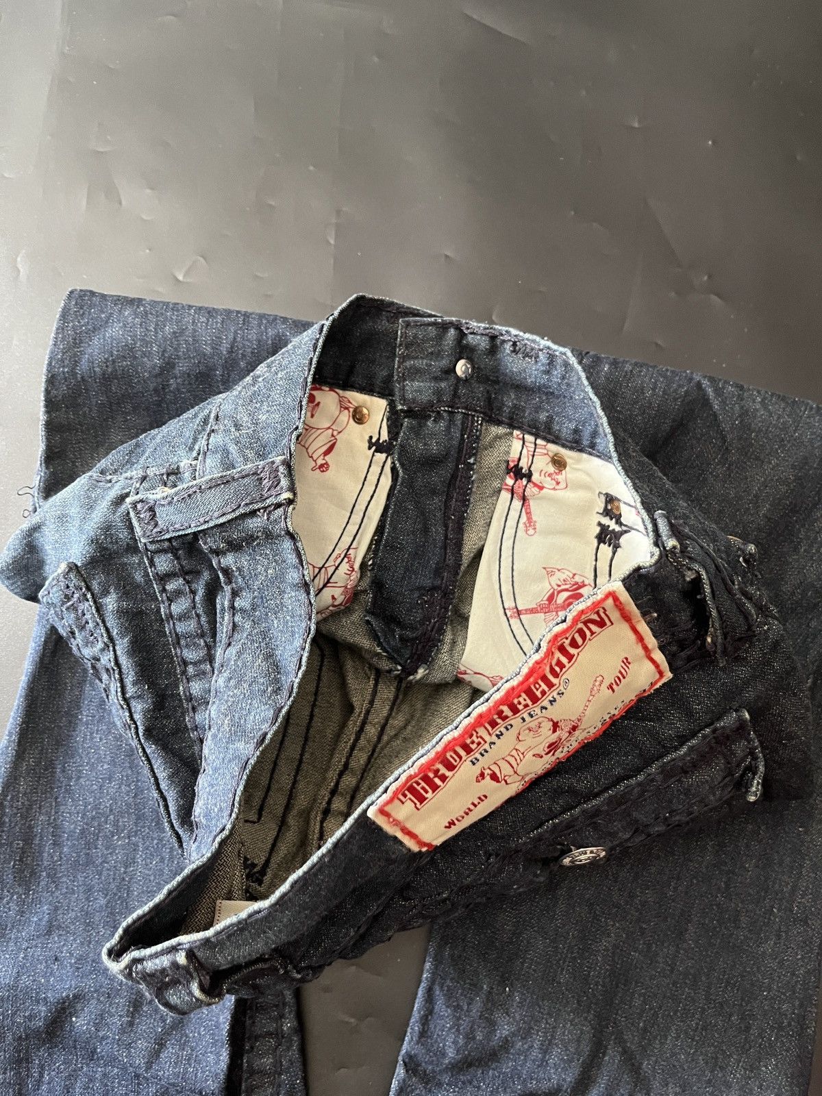 True Religion Super Flare True Religion jeans Size US 30 / EU 46 - 13 Thumbnail