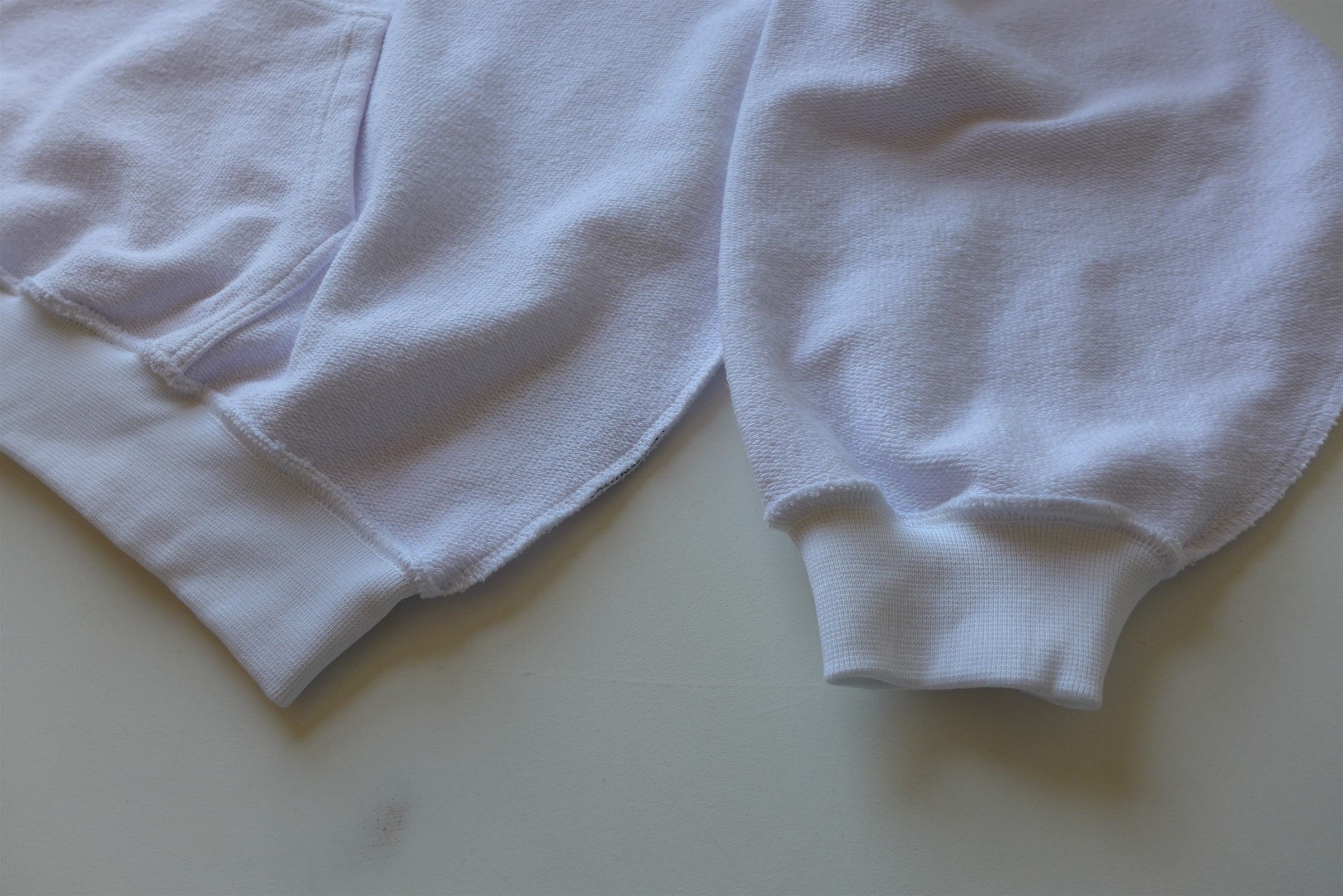 Vetements Vetements Inside-Out Hoodie - White Cotton Size US S / EU 44-46 / 1 - 13 Thumbnail
