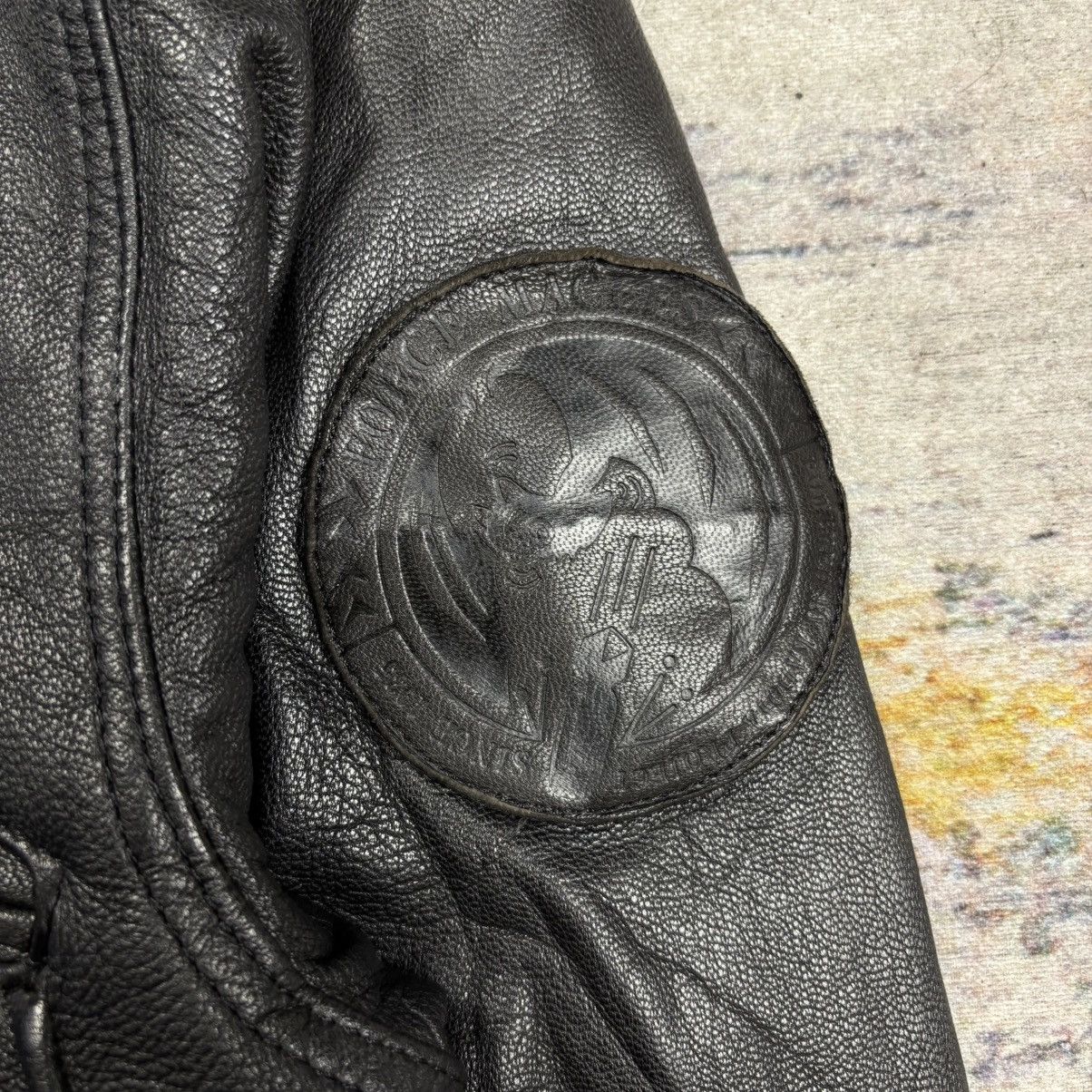 Kadoya Vintage 90s Kadoya Macees bikers leather jacket Size US L / EU 52-54 / 3 - 6 Thumbnail