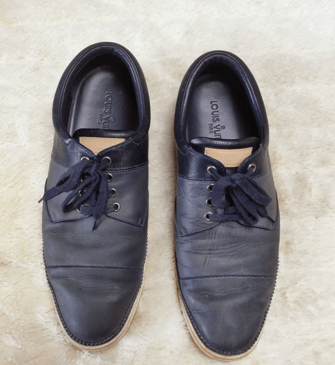 Louis Vuitton Louis Vuitton Men's Leather Dress Shoes K29 Size US 8.5 / EU 41-42 - 2 Thumbnail