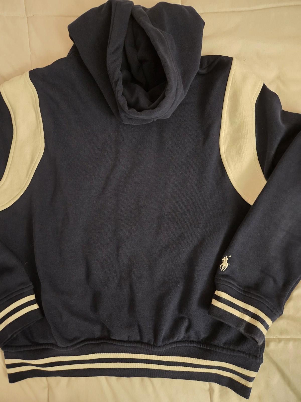 Polo Ralph Lauren Polo Ralph Lauren Fleece Navy Baseball Varsity Jacket M Size US M / EU 48-50 / 2 - 6 Thumbnail