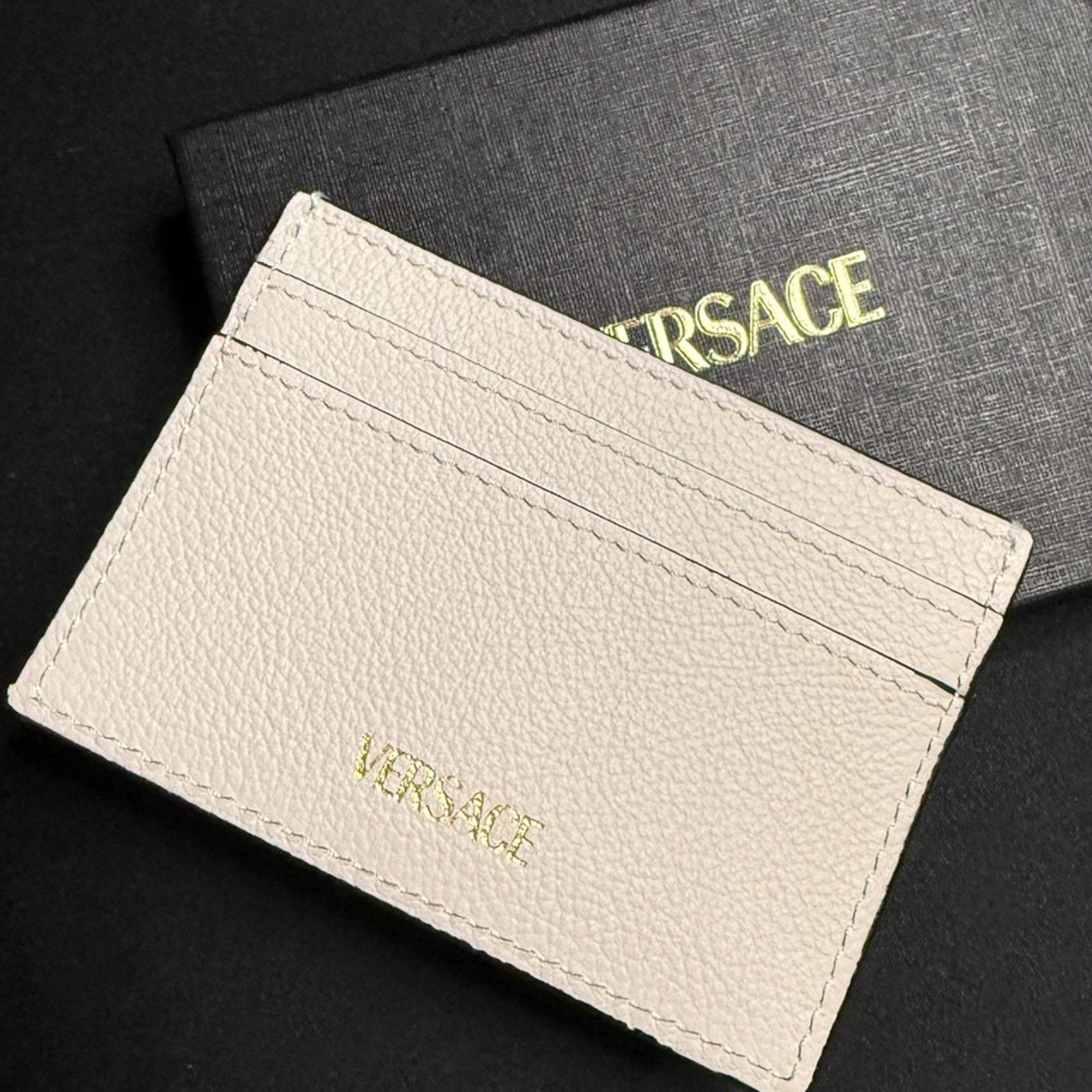 Versace Versace Cream white Card Holder Size ONE SIZE - 4 Thumbnail