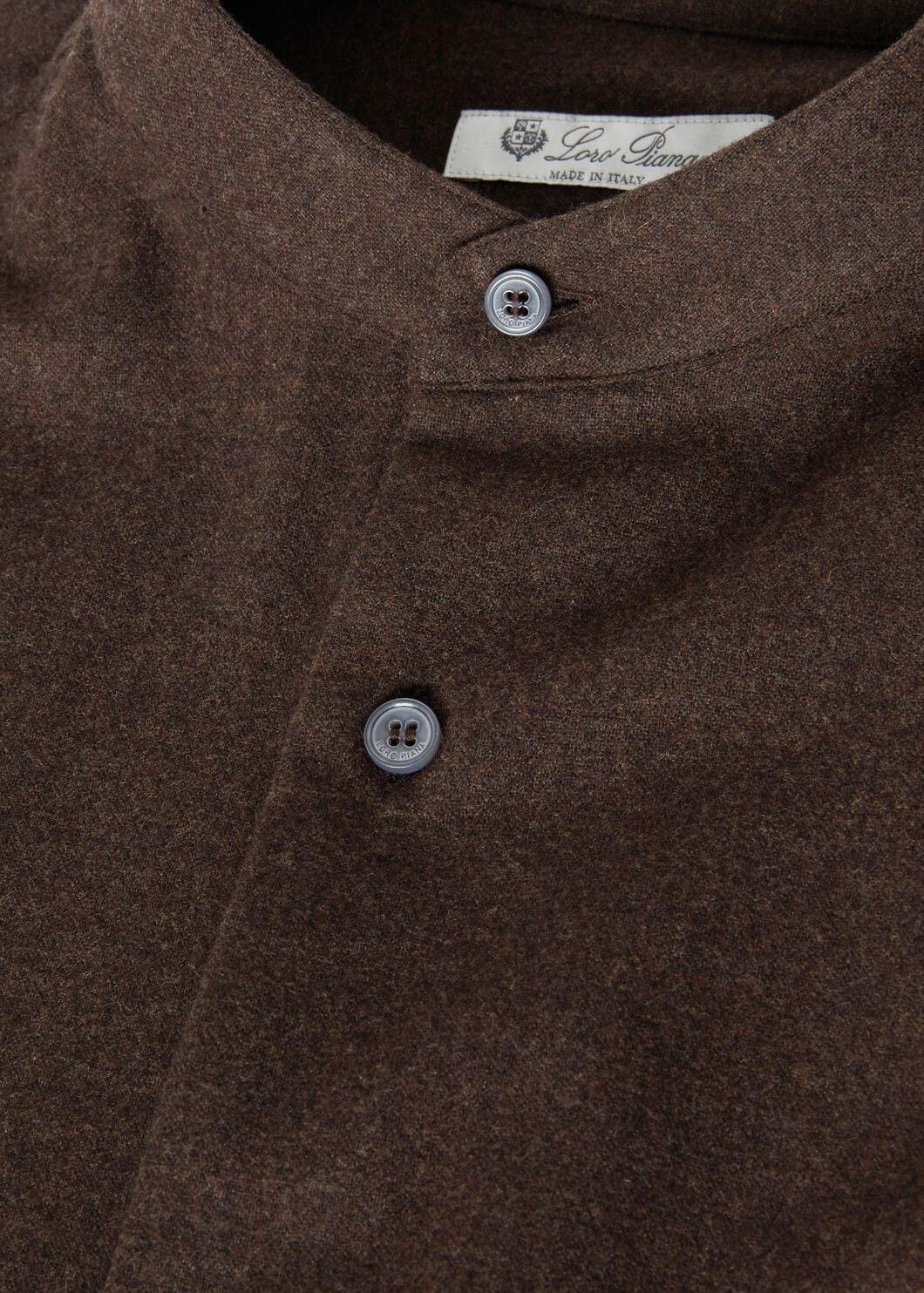 Loro Piana o1w1db10725 FAO7158 Elia Polo Shirt in Brown Size US S / EU 44-46 / 1 - 7 Thumbnail