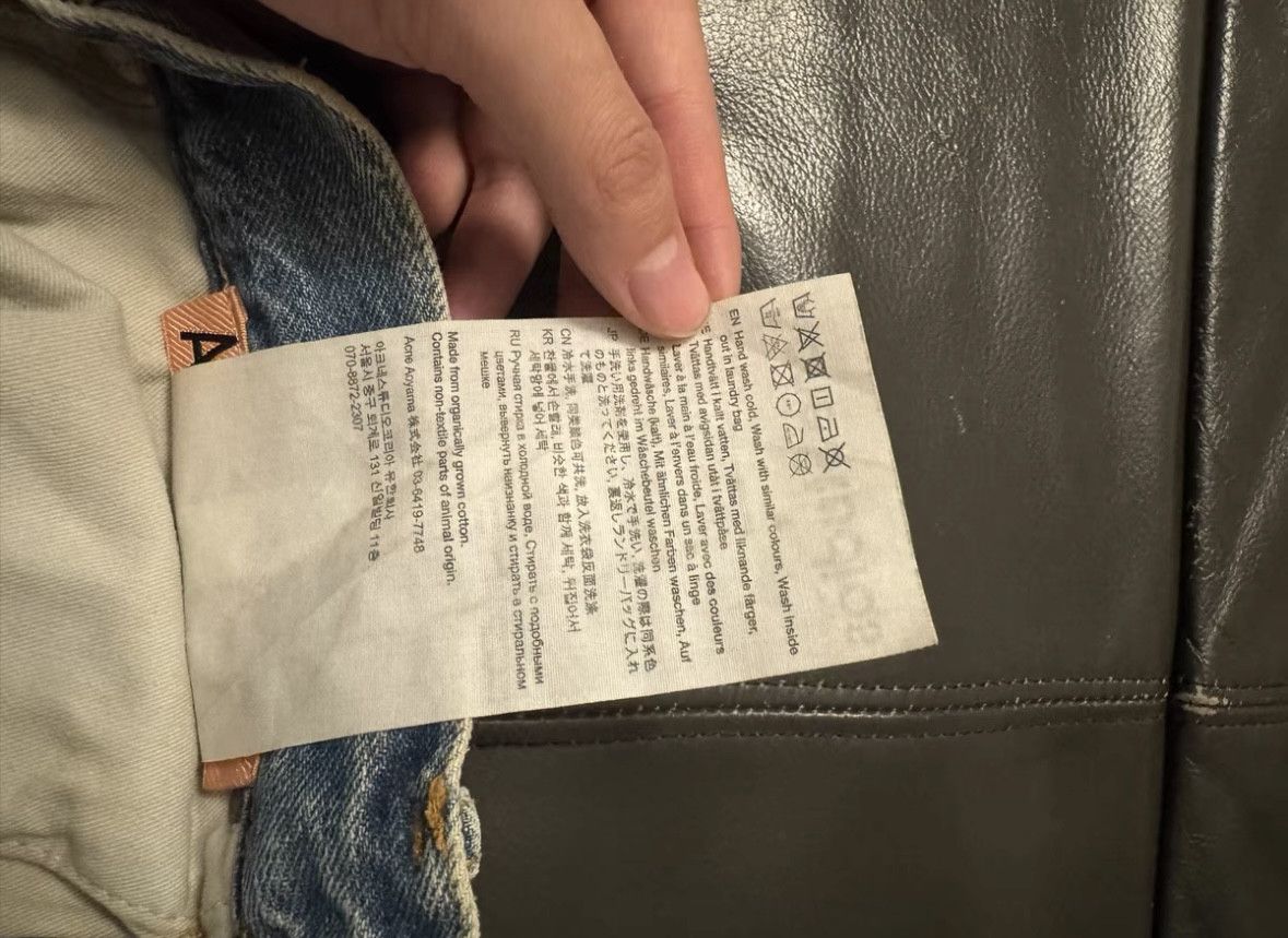 Acne Studios Acne Denim Pants with Unique Design-dmc Size US 30 / EU 46 - 4 Thumbnail