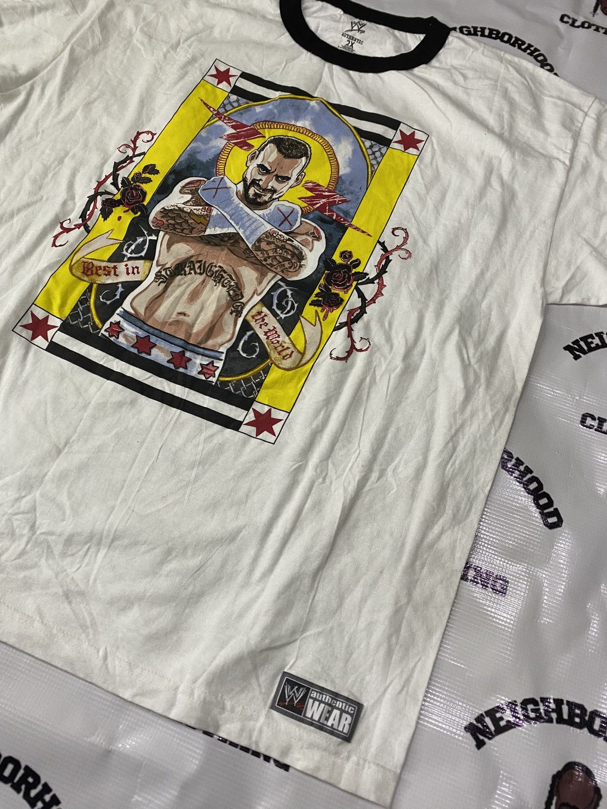 WWE CM PUNK SAINT TEE. Size US XXL / EU 58 / 5 - 10 Thumbnail