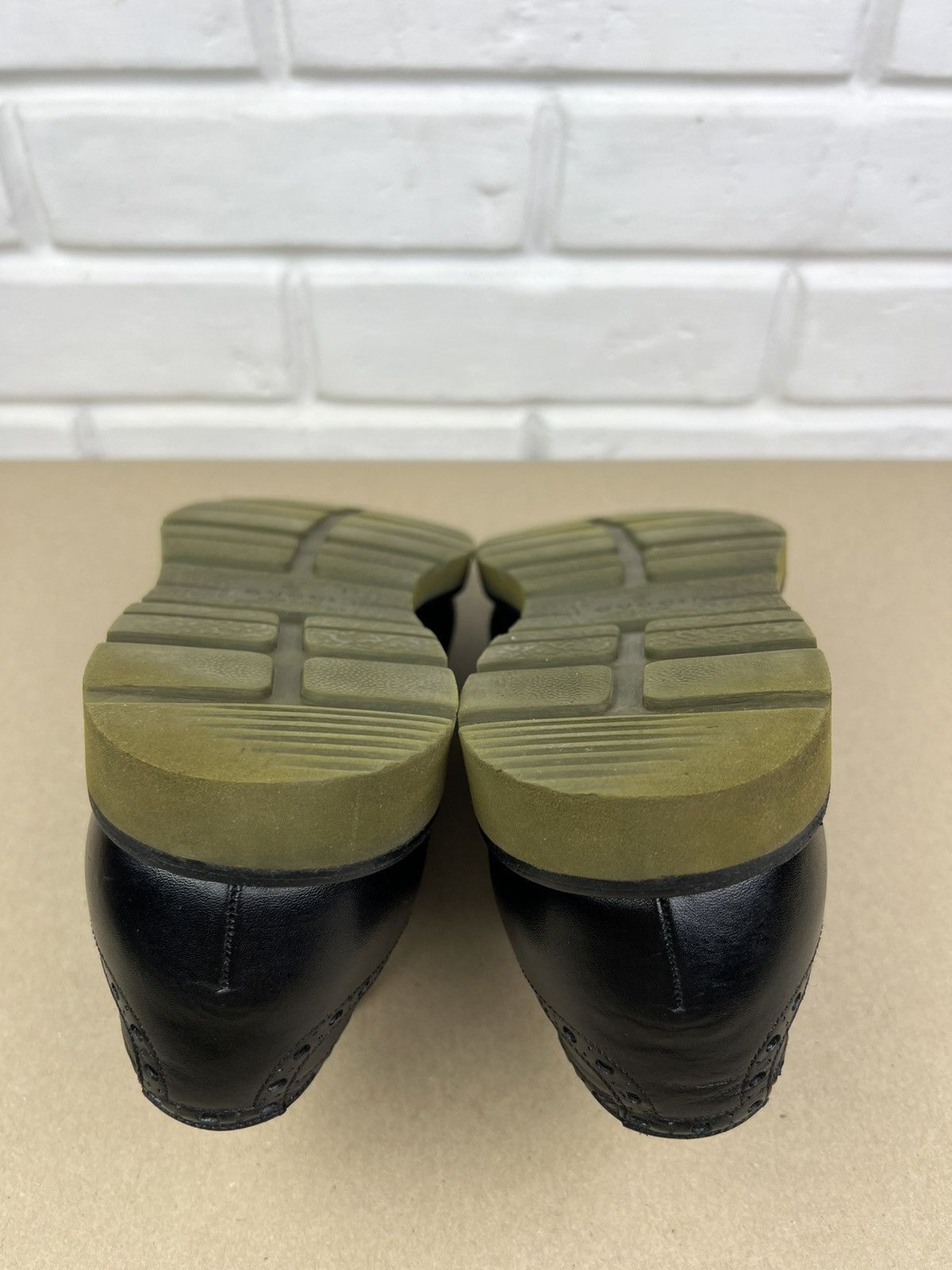 Gucci GUCCI Oxfords Brogues Leather Shoes Lace Up Logo Black Men’s Size US 9.5 / EU 42-43 - 13 Thumbnail