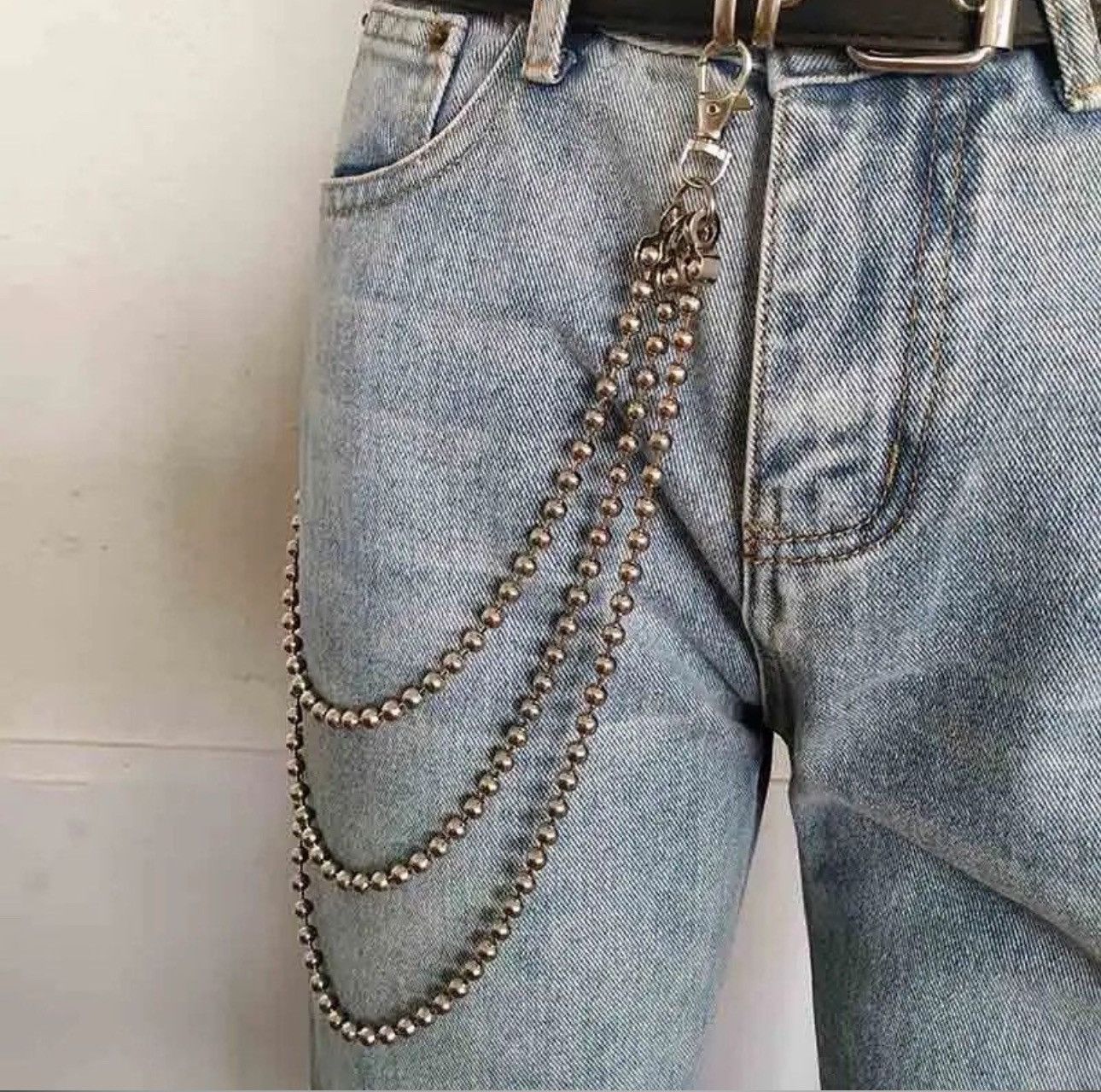 Jewelry Punk Hip Hop Waist Chain Size ONE SIZE - 1 Thumbnail