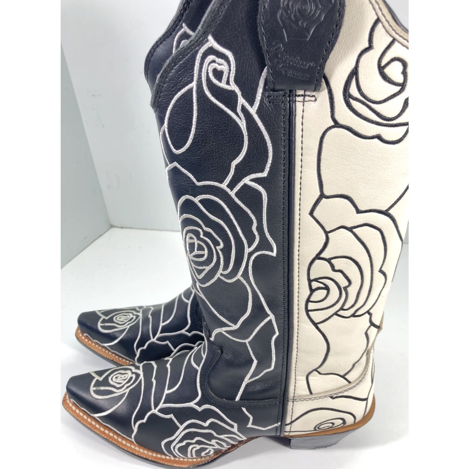 Twisted X Twisted X Olivia Bennett Boots Women Sz 6 B Black Leather Floral Western NWT Size US 6 / IT 36 - 4 Thumbnail