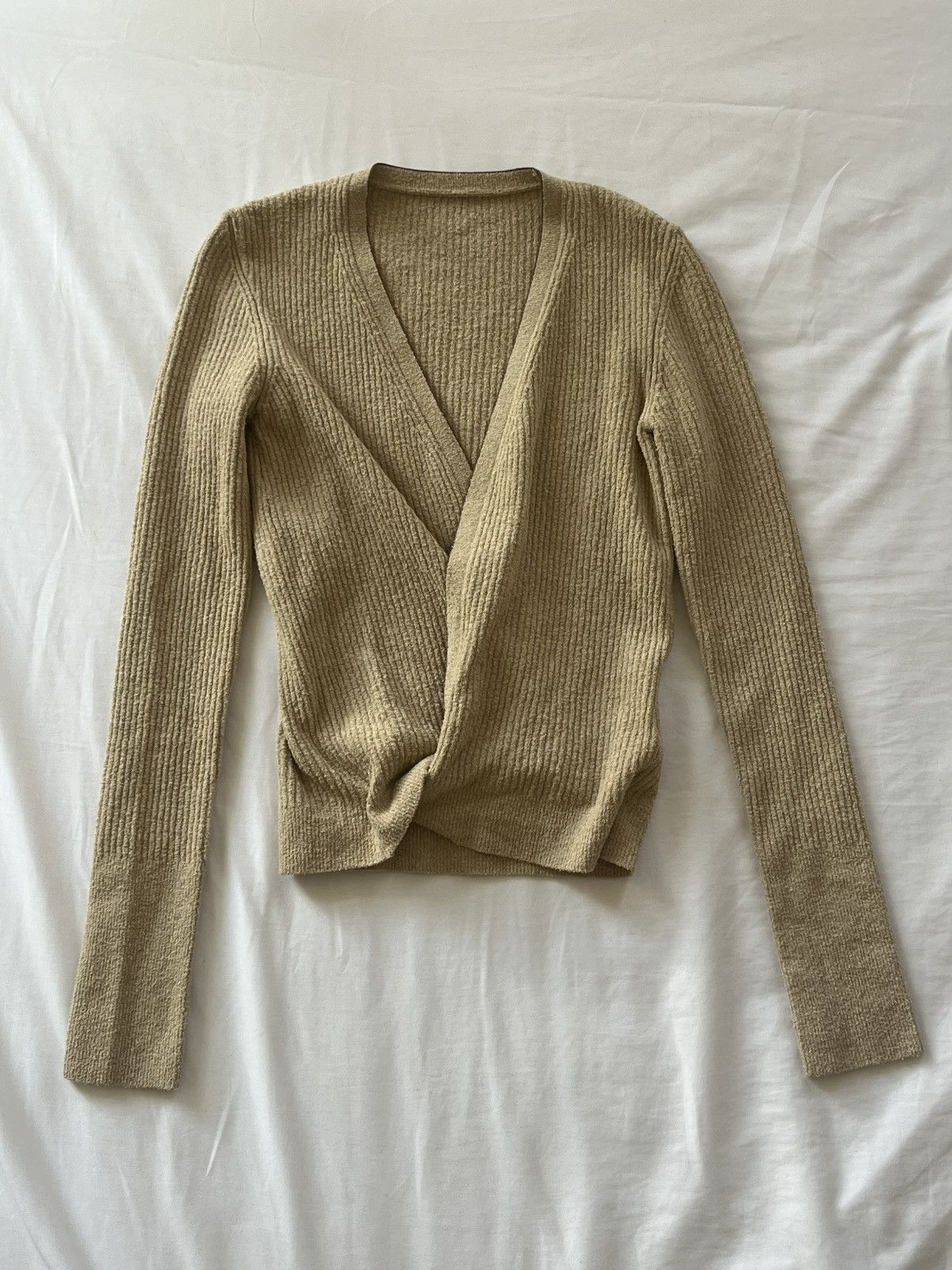 Jacquemus Le Gillet Noue beige brown cardigan sweater 36 Size S / US 4 / IT 40 - 1 Thumbnail