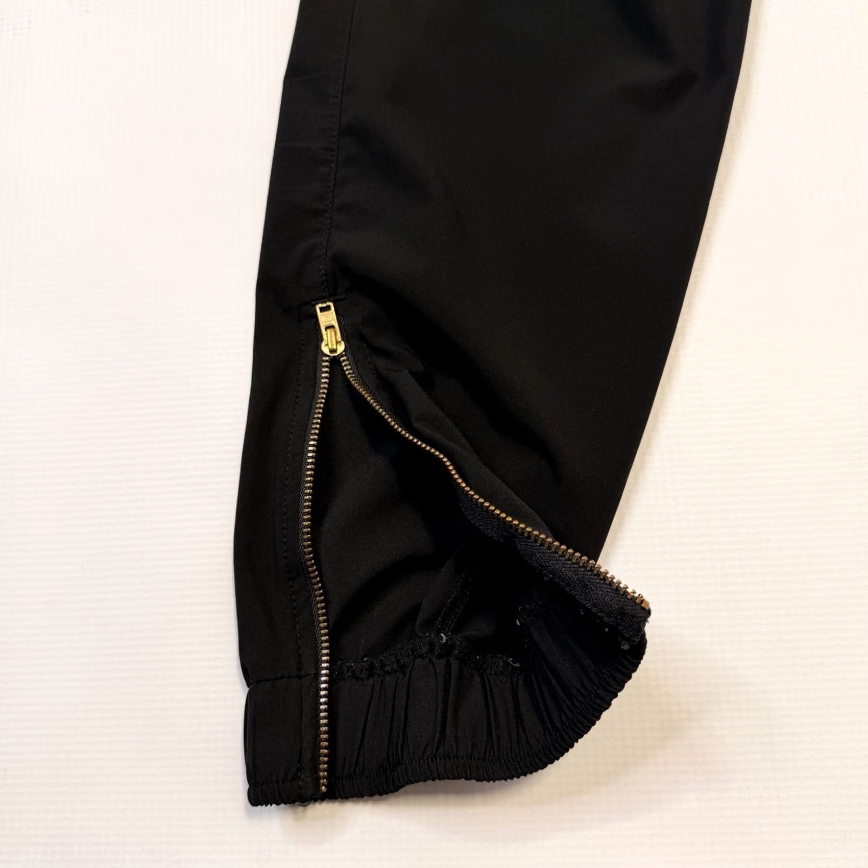 Vintage Albion Jetsetter Womens Small Tall Joggers Pant Zip Ankle Black Size 28" / US 6 / IT 42 - 7 Thumbnail