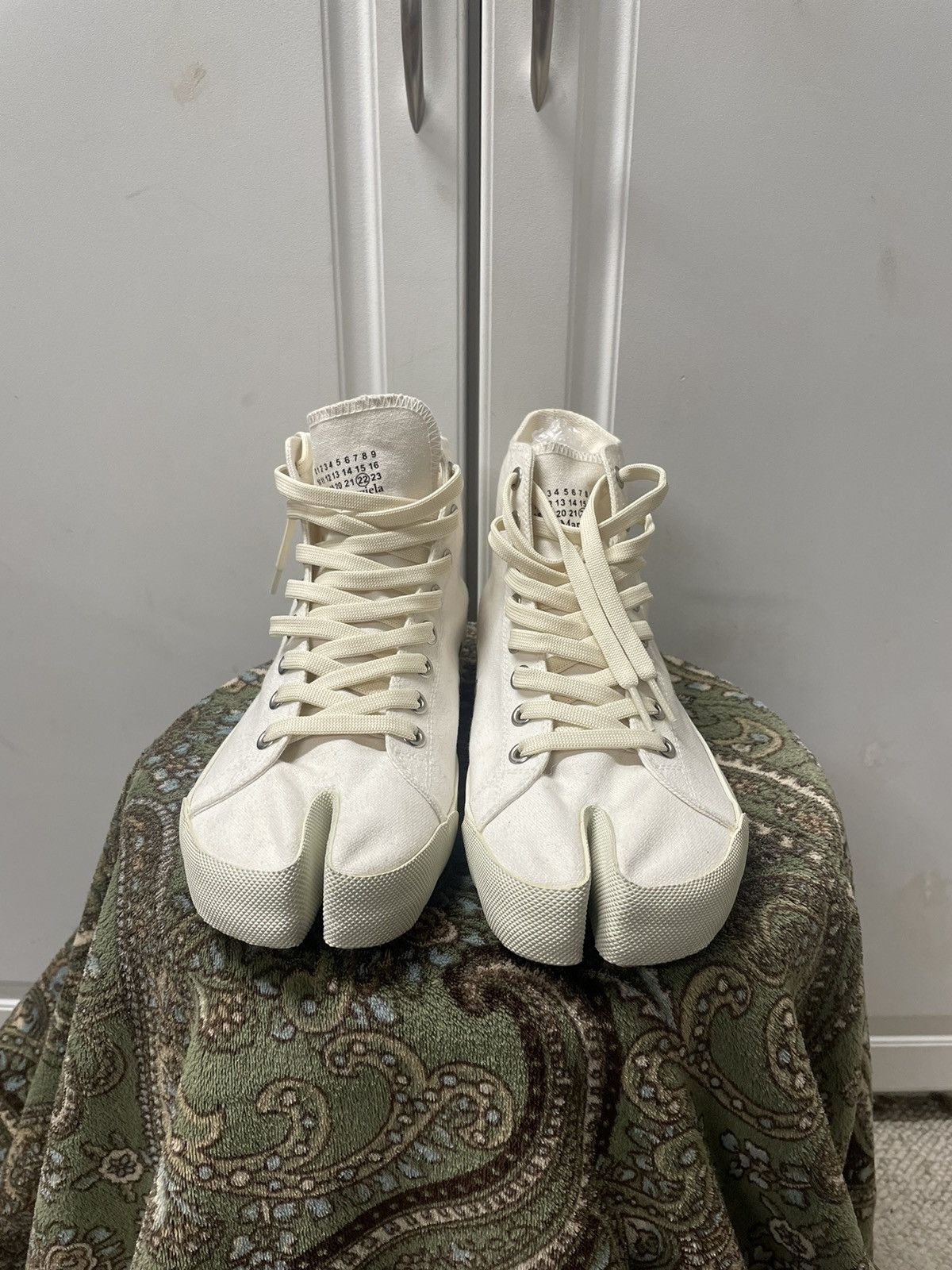 Maison Margiela Tabi hightop sneakers Size US 10 / EU 43 - 1 Thumbnail